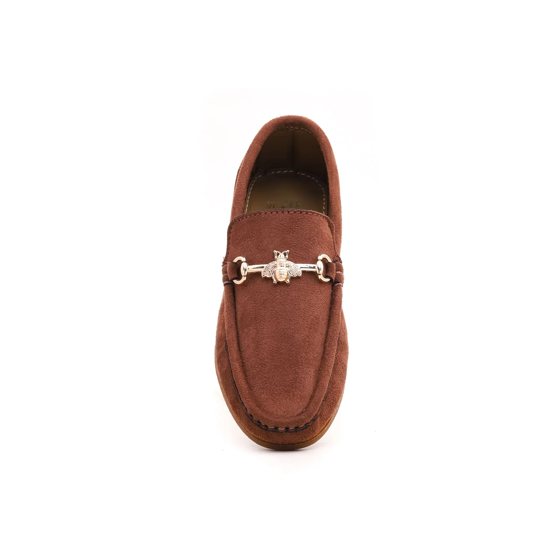 Boys Brown Formal Moccasin KD0378 - Image 3