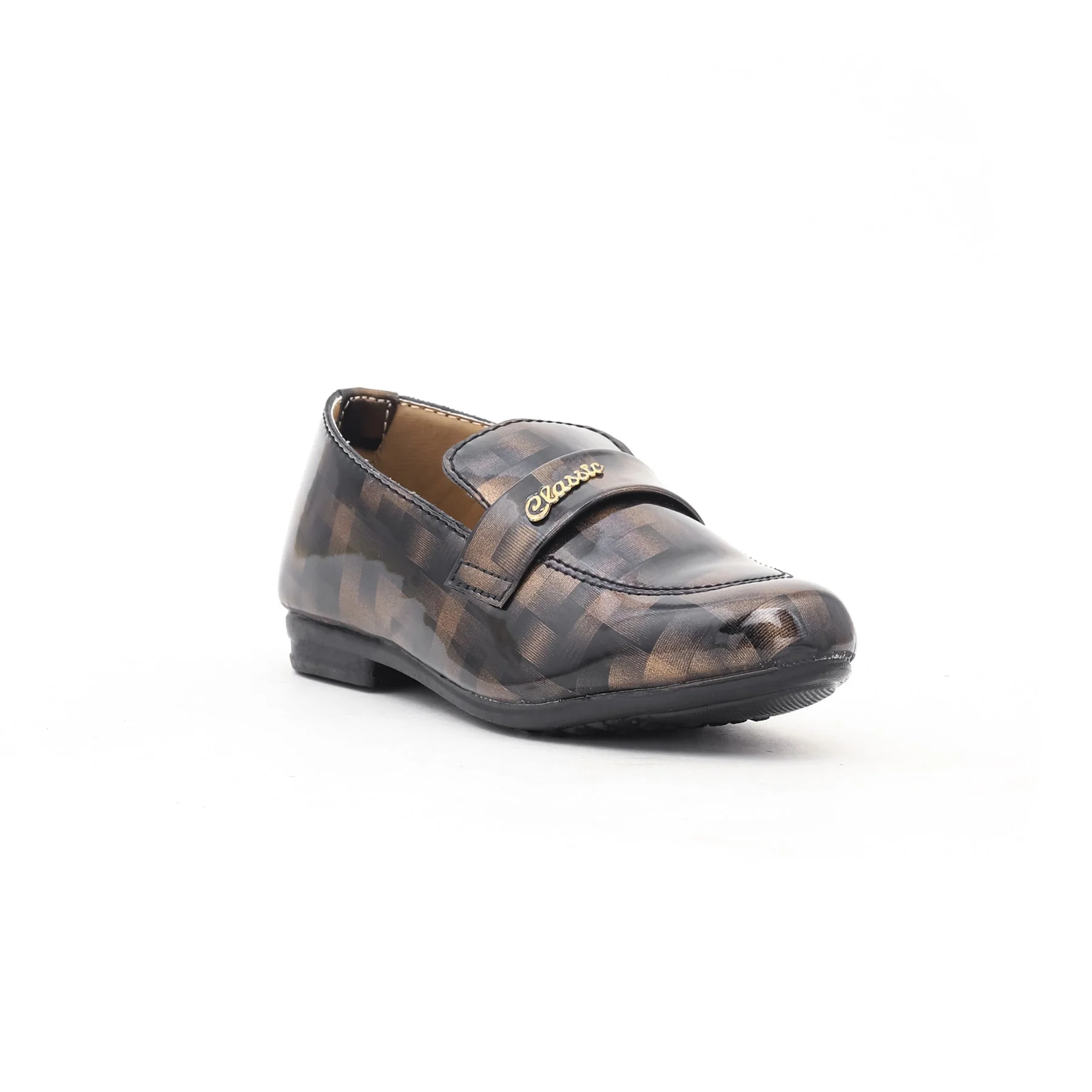Boys Brown Formal Moccasin KD0517 - Image 2