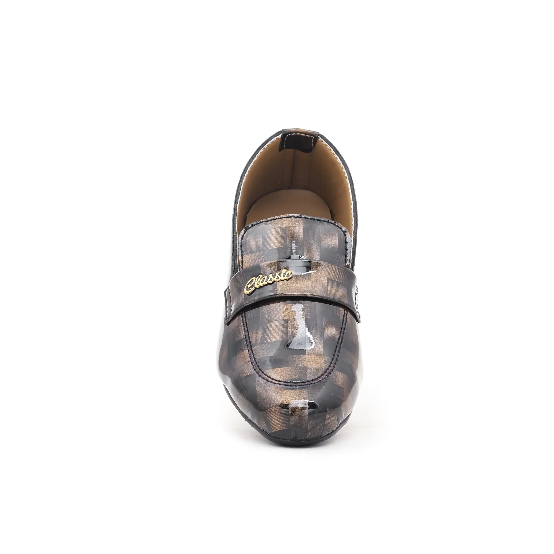 Boys Brown Formal Moccasin KD0517 - Image 3