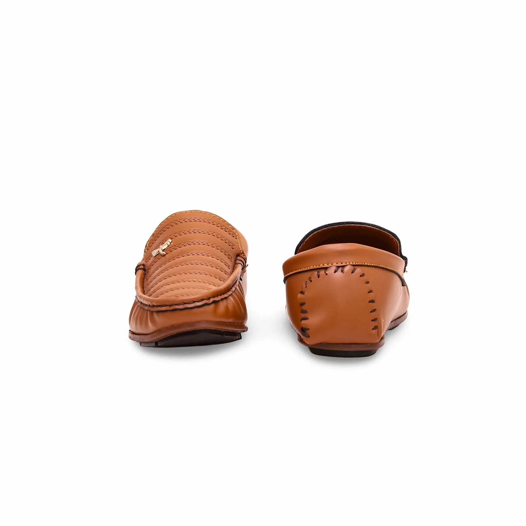 Boys Brown Formal Moccasin KD0832 - Image 3