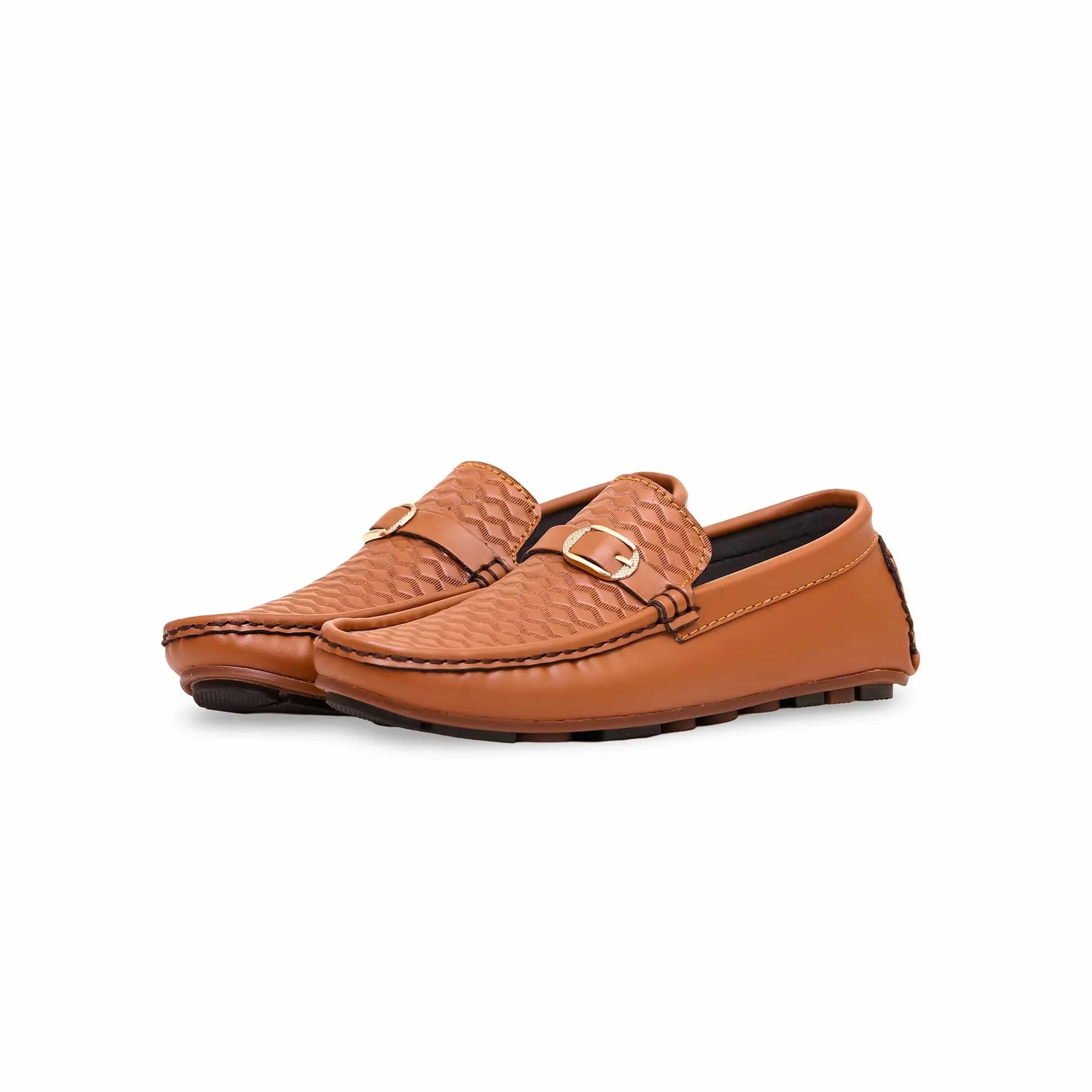 Boys Brown Formal Moccasin KD0839 - Image 3