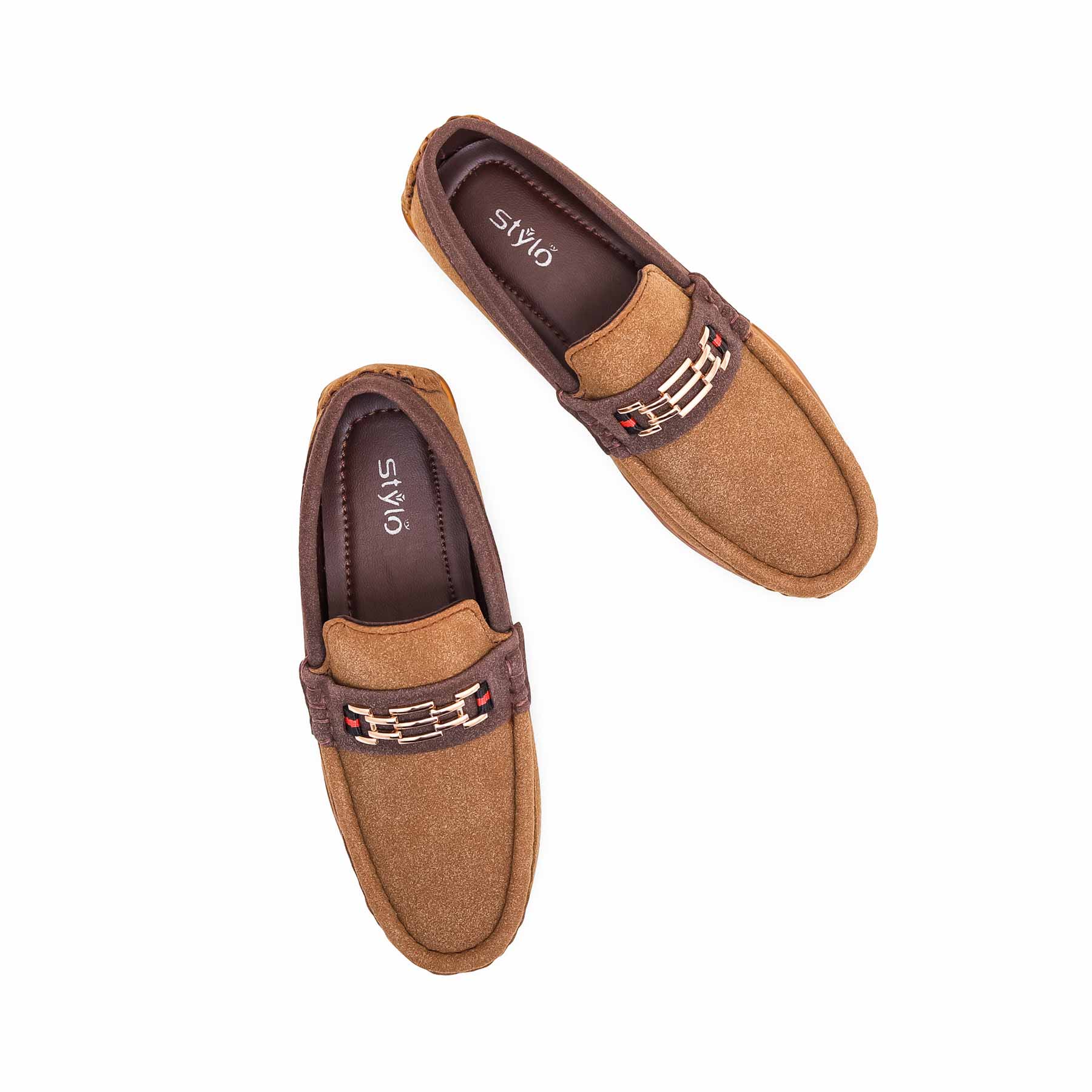 Boys Brown Formal Moccasin KD0851 - Image 4