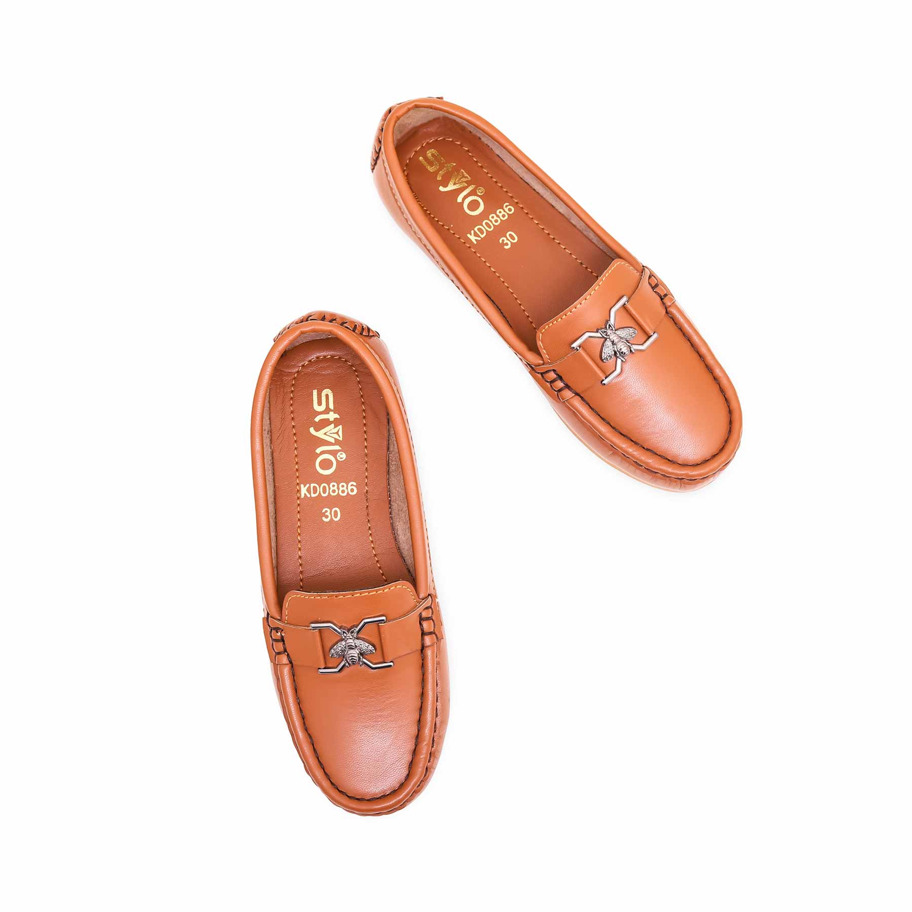Boys Brown Formal Moccasin KD0886 - Image 4