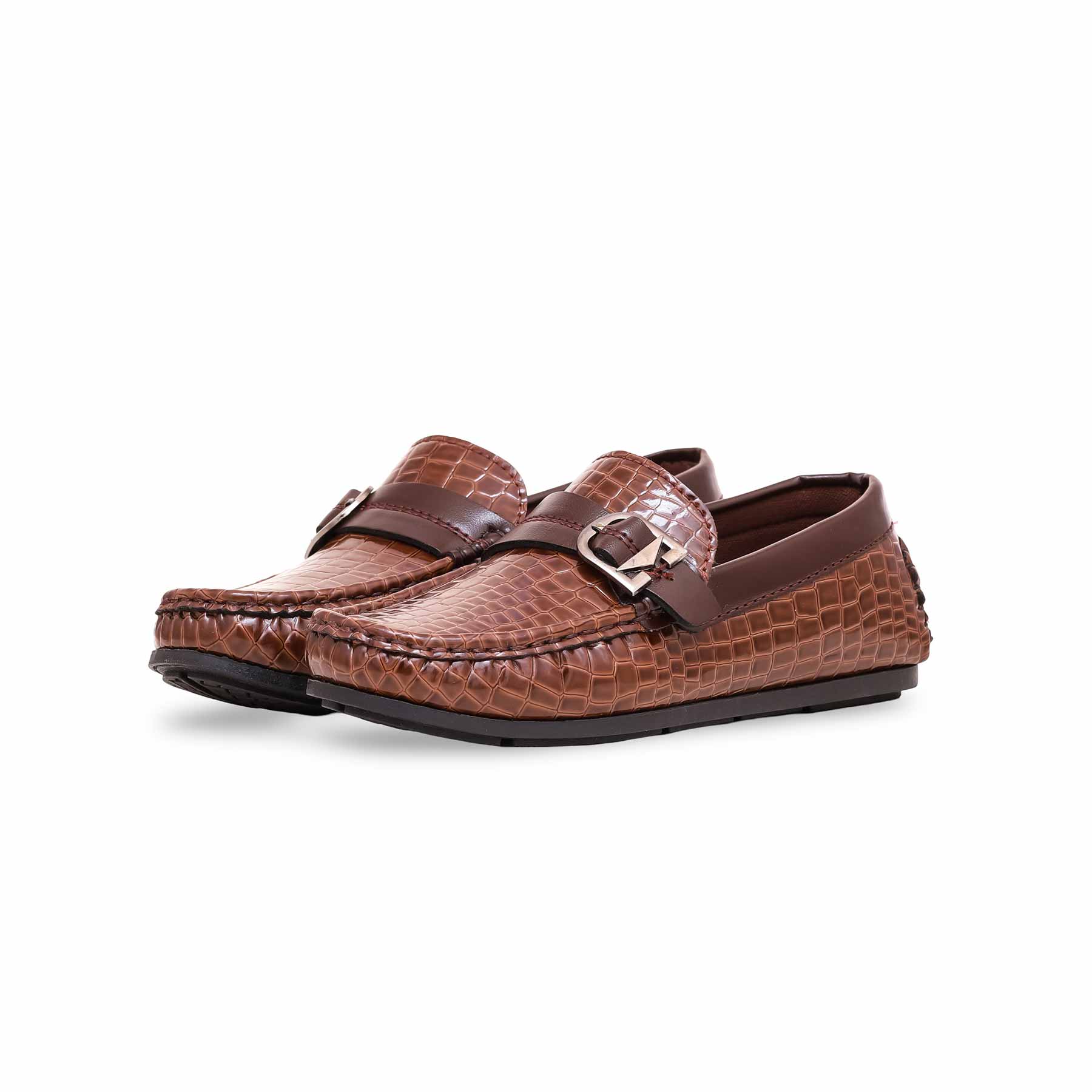 Boys Brown Formal Moccasin KD2195 - Image 3