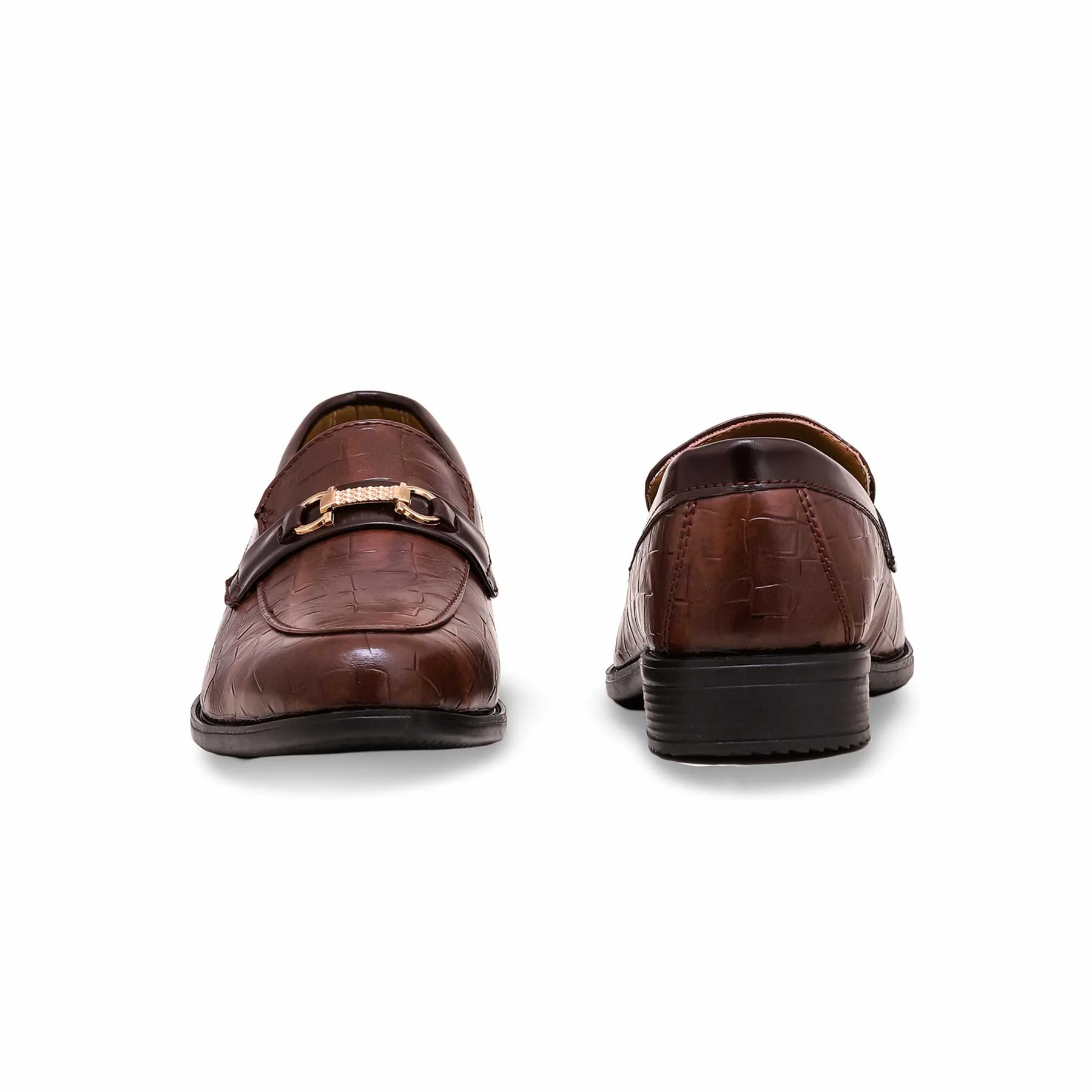 Boys Brown Formal Moccasin KD2392 - Image 4