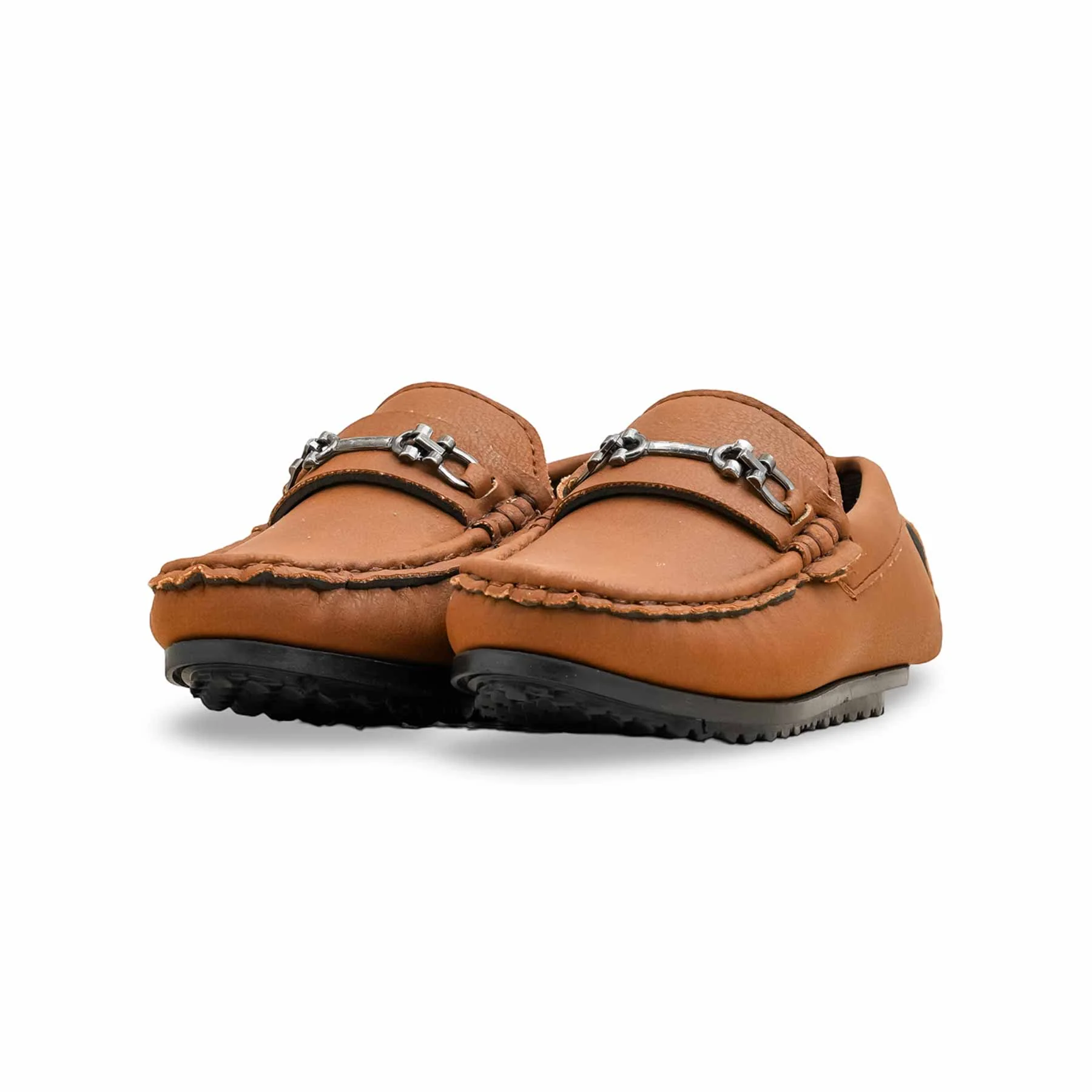 Boys Brown Formal Moccasin KD2504 - Image 3