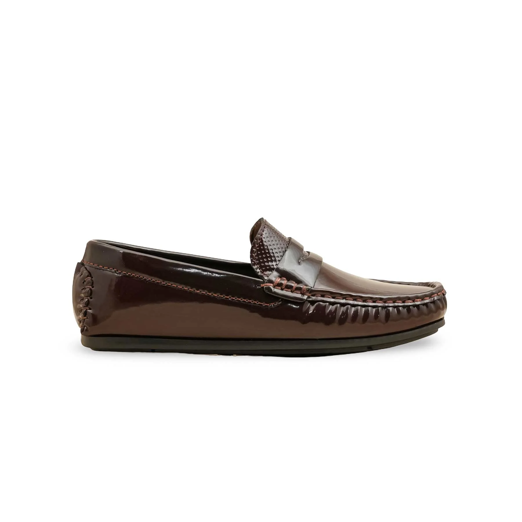 Boys Brown Formal Moccasin KD2507 - Image 2