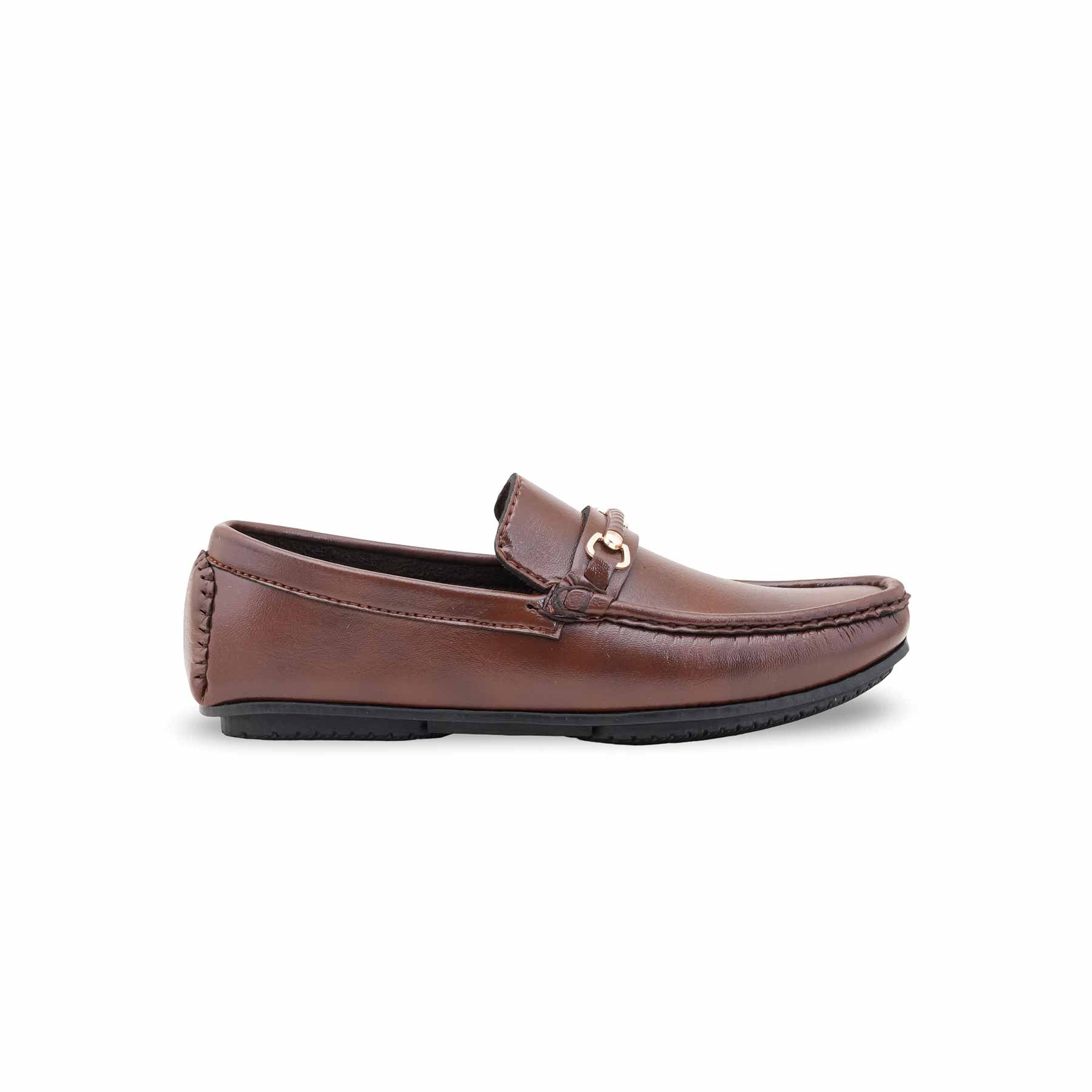 Boys Brown Formal Moccasin KD2508 - Image 2