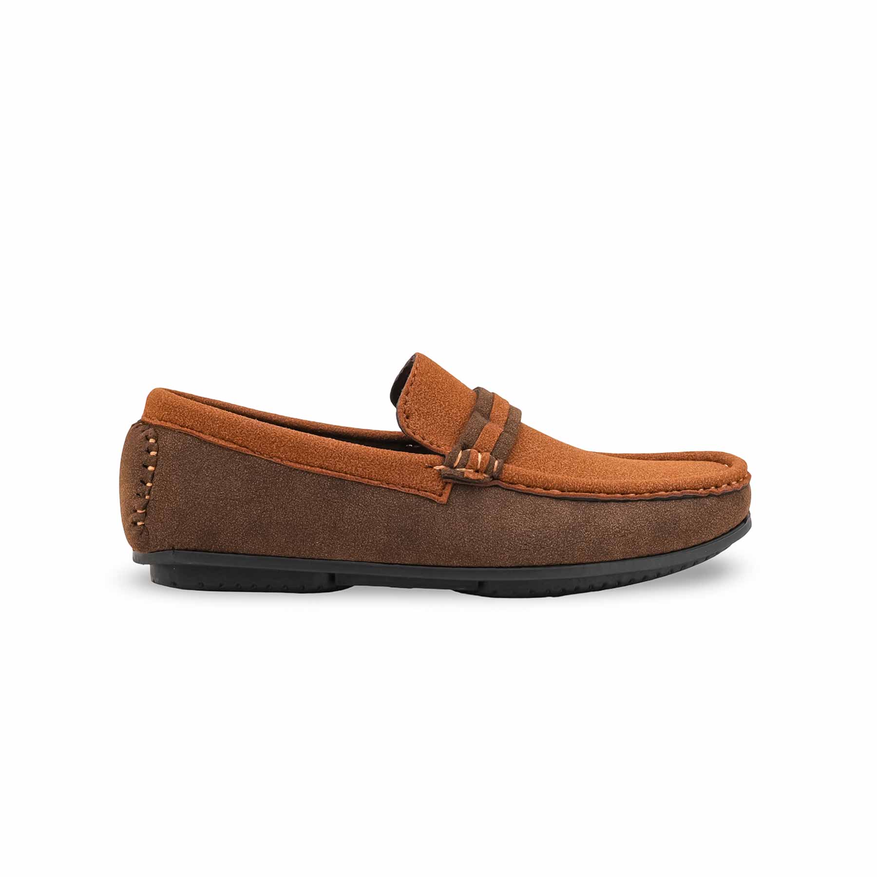 Boys Brown Formal Moccasin KD2516 - Image 2