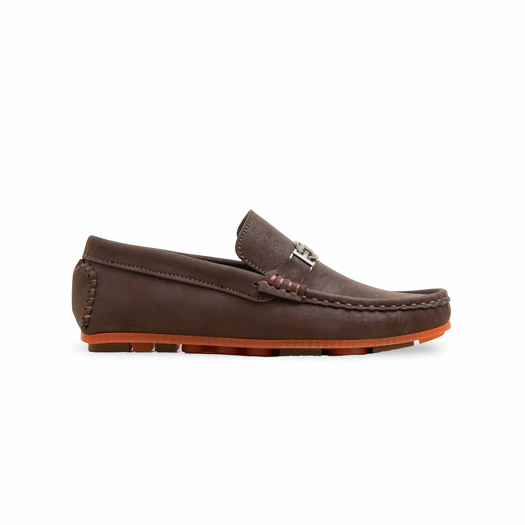 Boys Brown Formal Moccasin KD2518 - Image 2