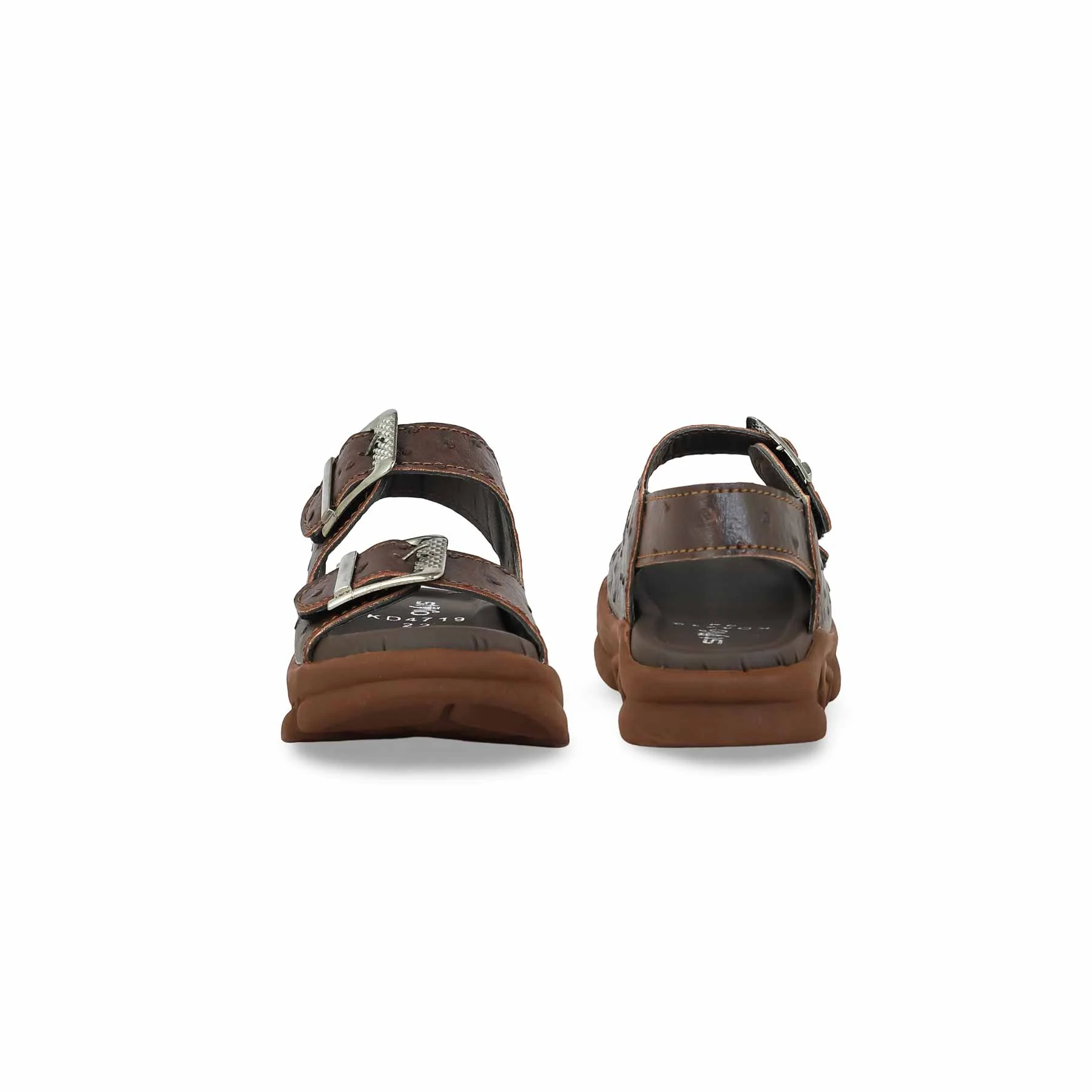 Boys Brown Formal Sandal KD4719 - Image 4