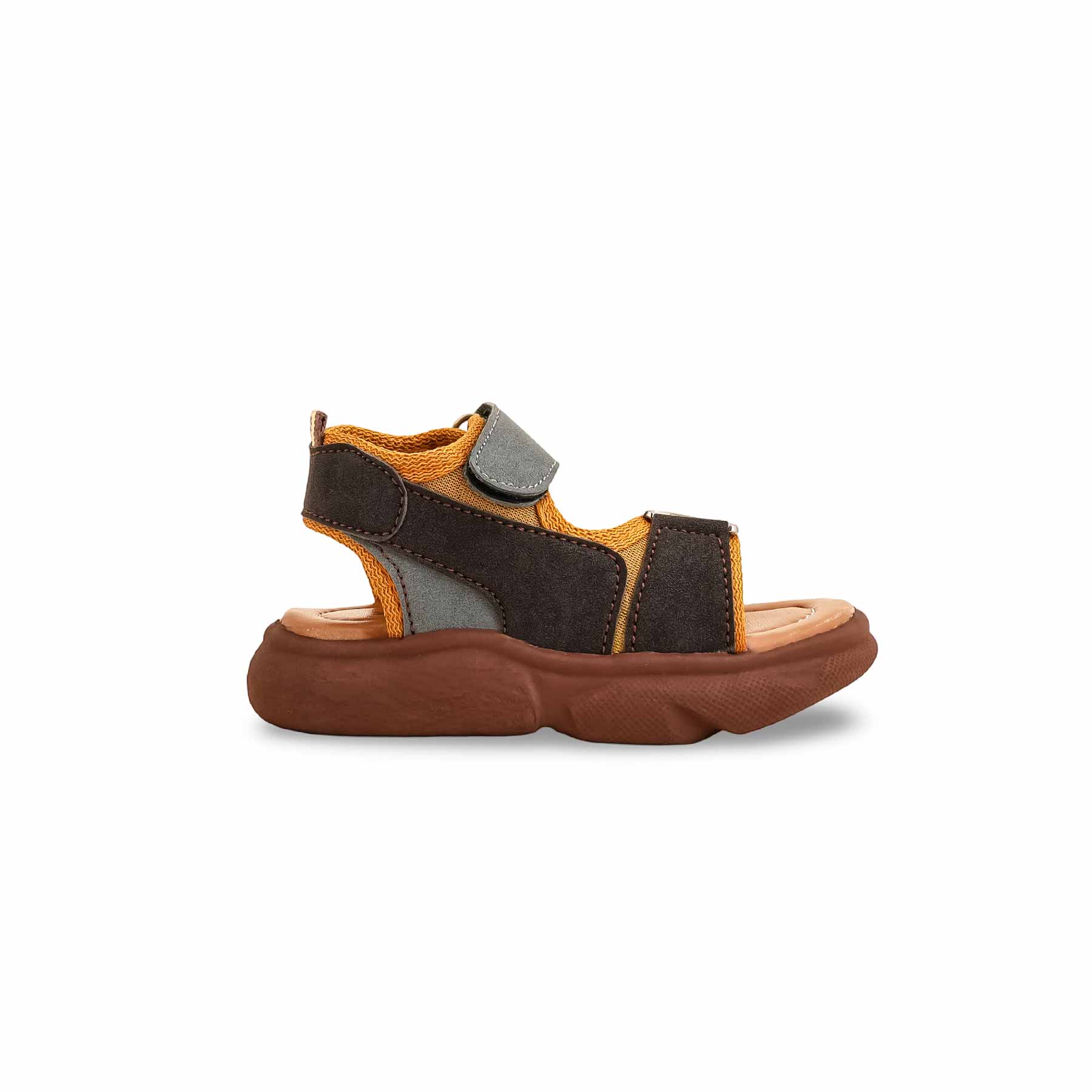Boys Brown Formal Sandal KD4742 - Image 2