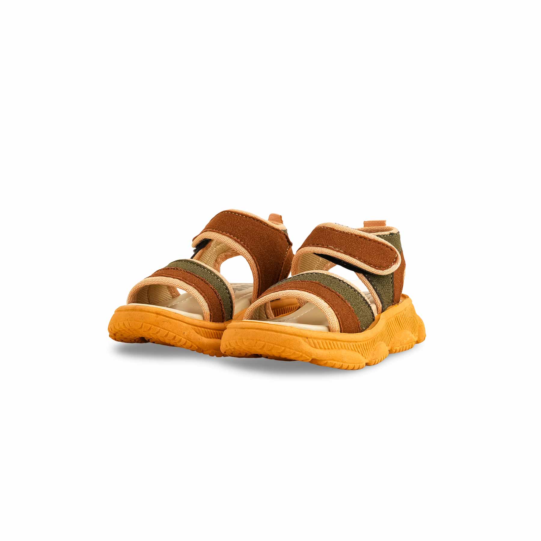 Boys Brown Formal Sandal KD4747 - Image 3