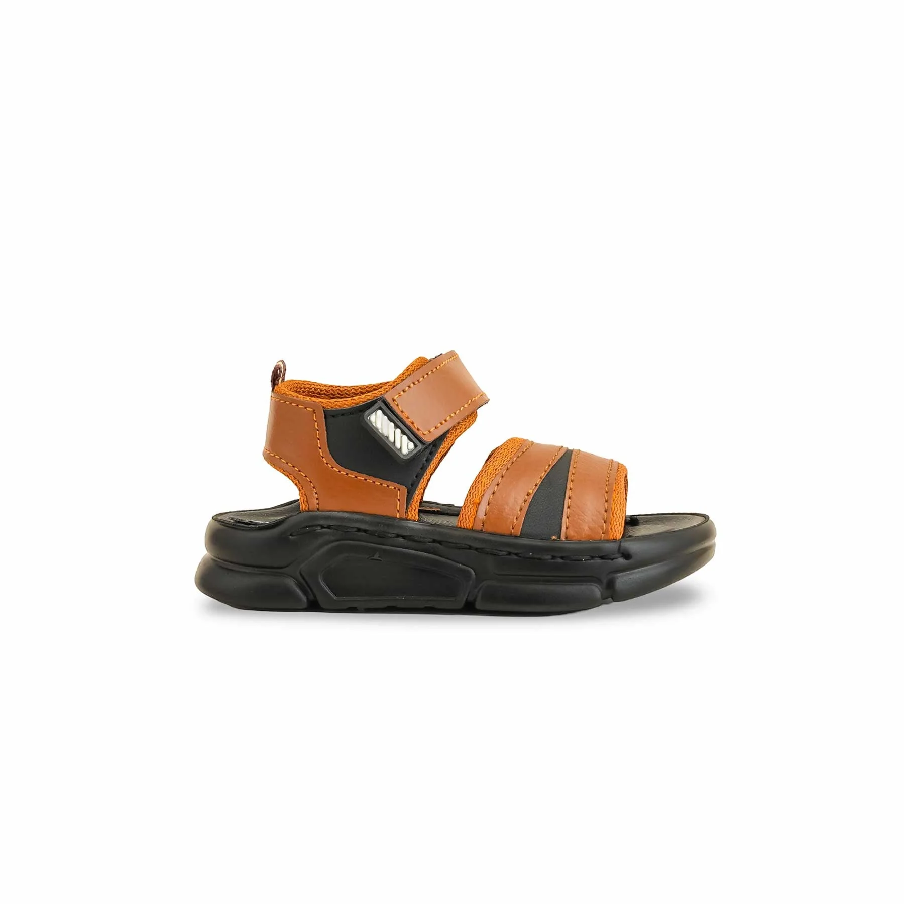 Boys Brown Formal Sandal KD4858 - Image 2