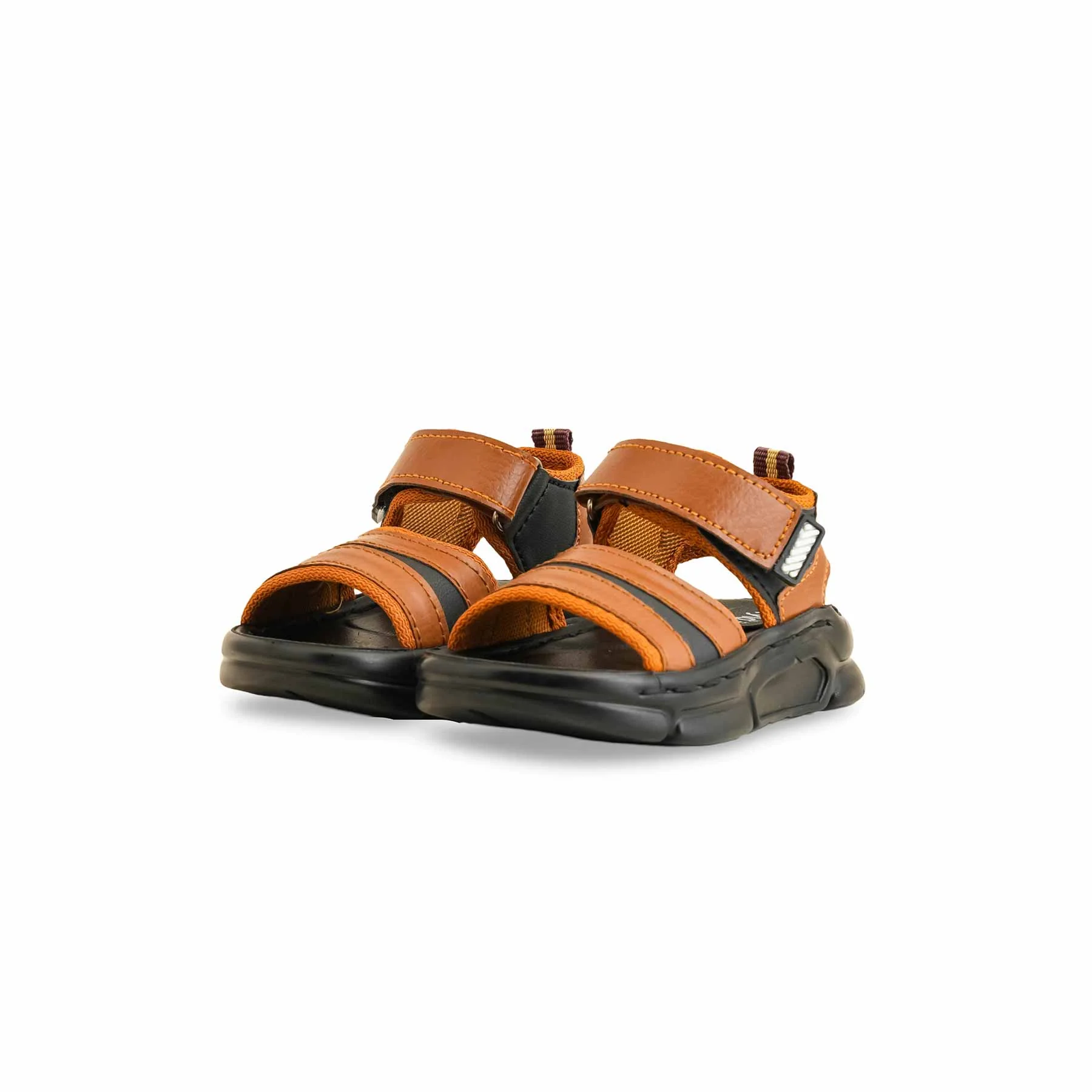 Boys Brown Formal Sandal KD4858 - Image 3