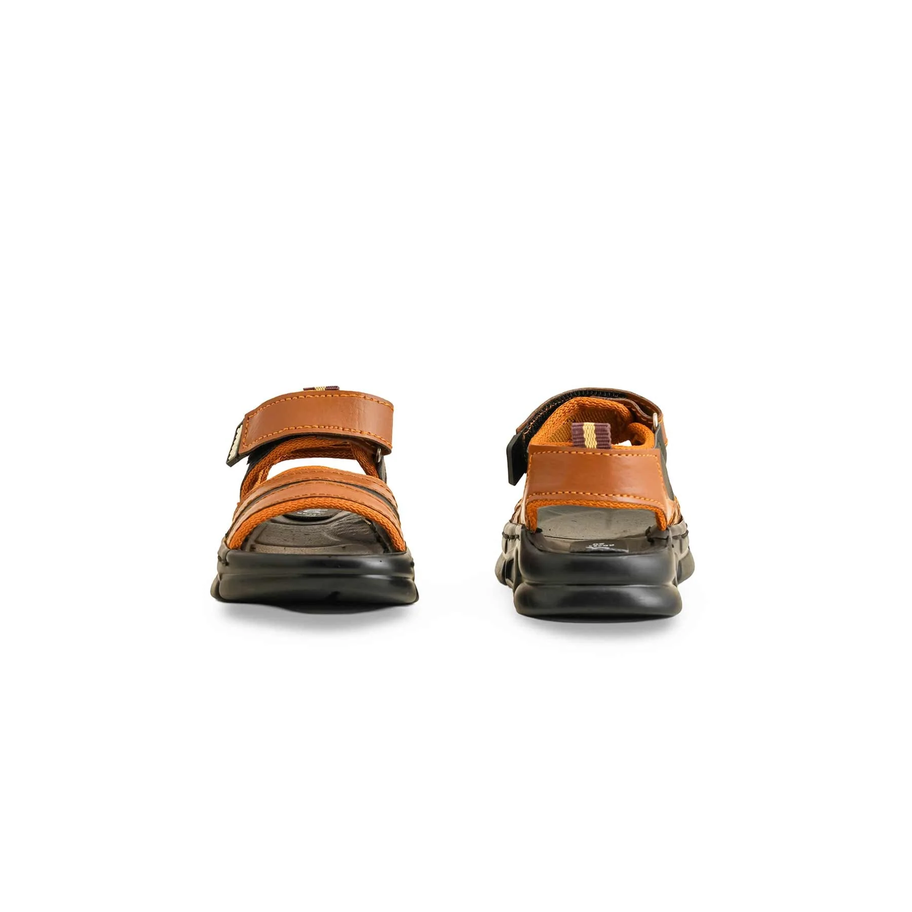 Boys Brown Formal Sandal KD4858 - Image 4