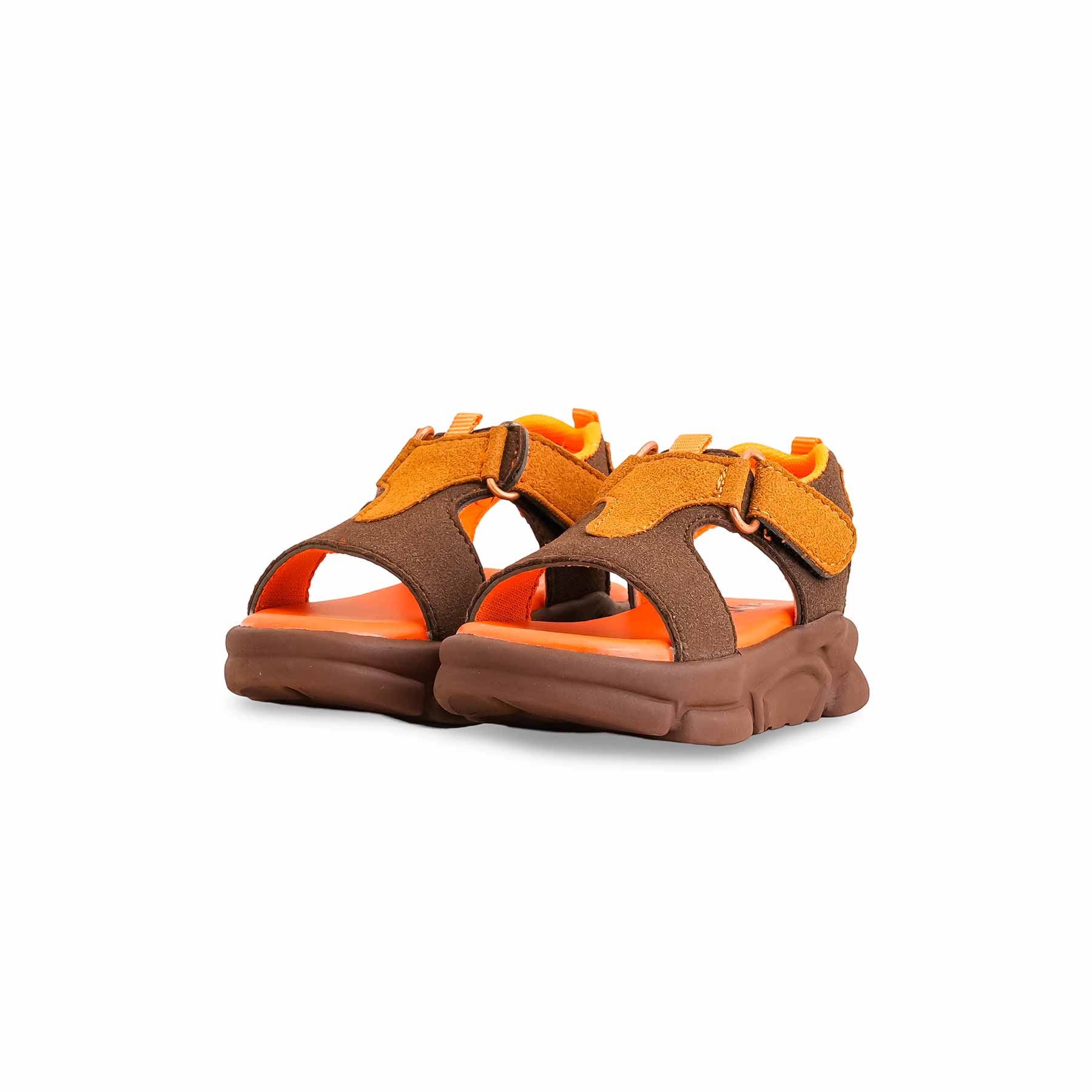 Boys Brown Formal Sandal KD4860 - Image 3