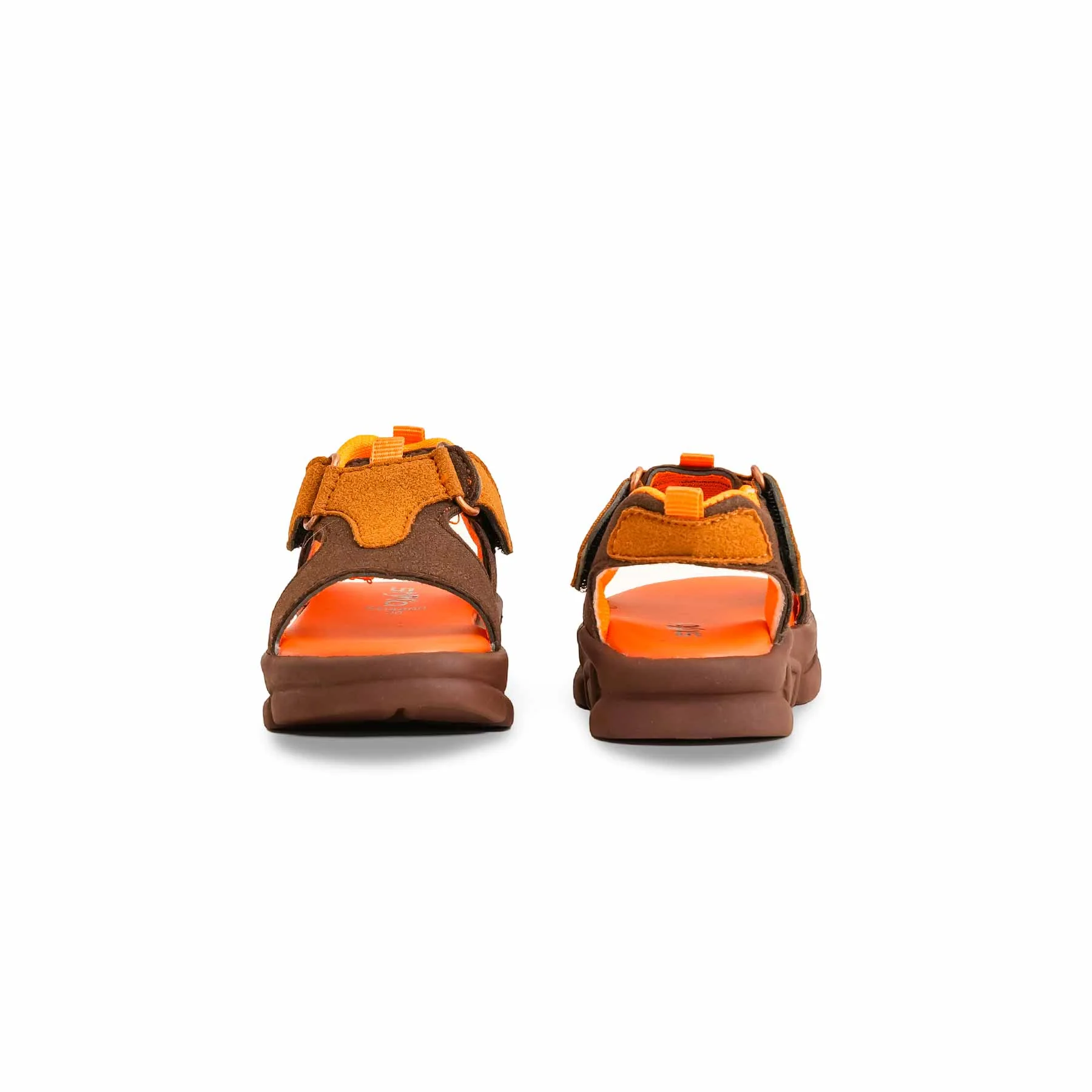 Boys Brown Formal Sandal KD4860 - Image 4