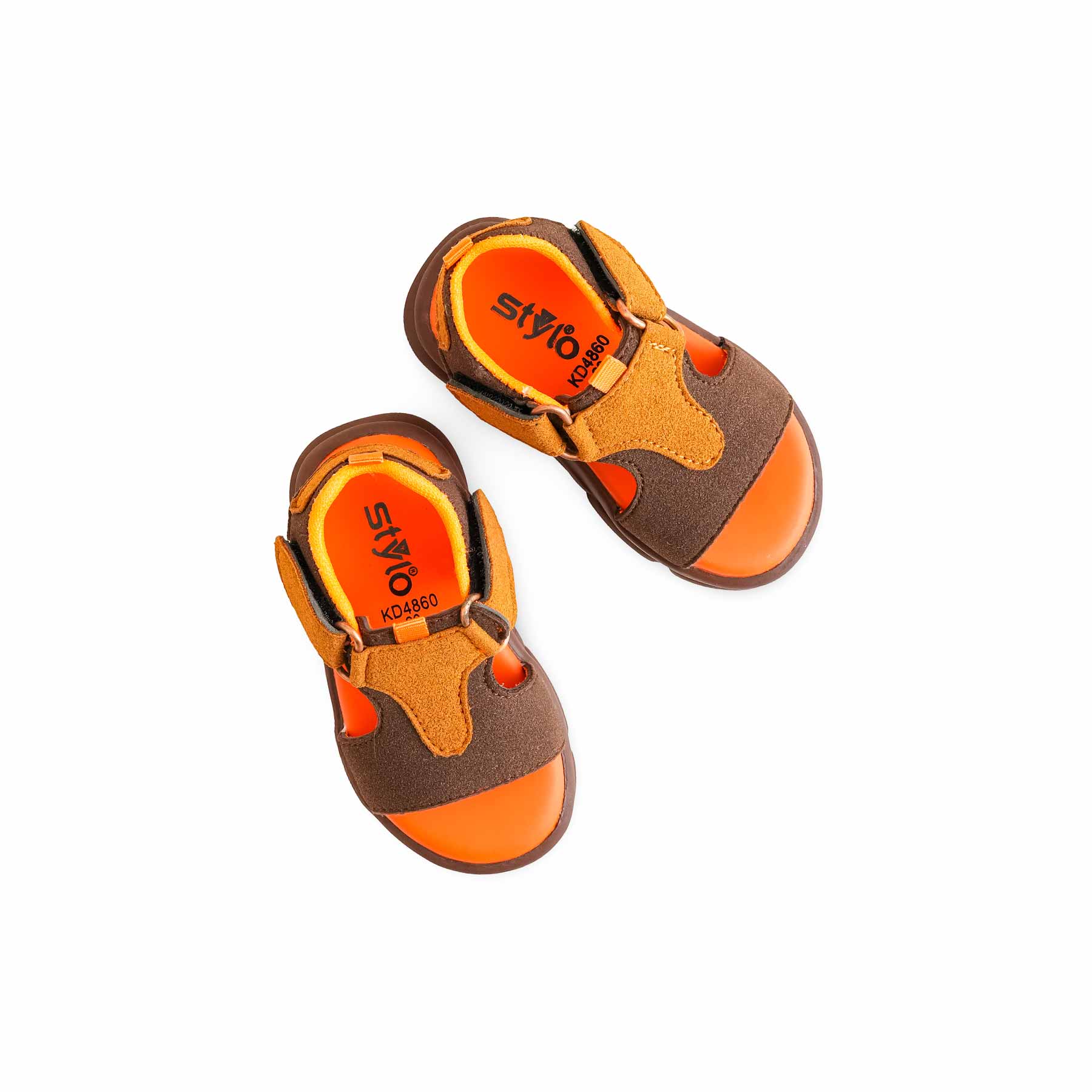 Boys Brown Formal Sandal KD4860 - Image 5