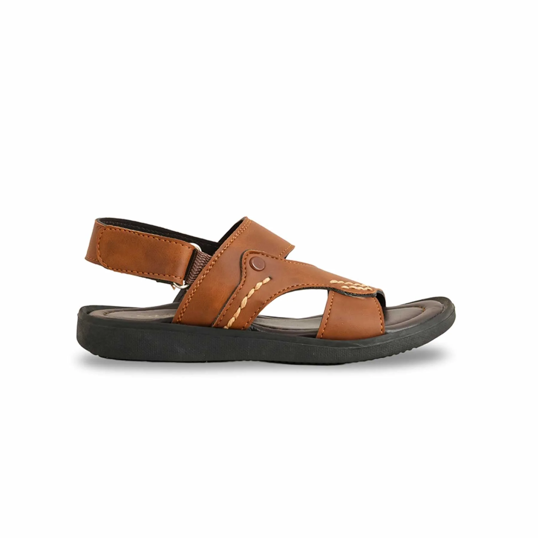 Boys Brown Formal Sandal KD9936 - Image 2