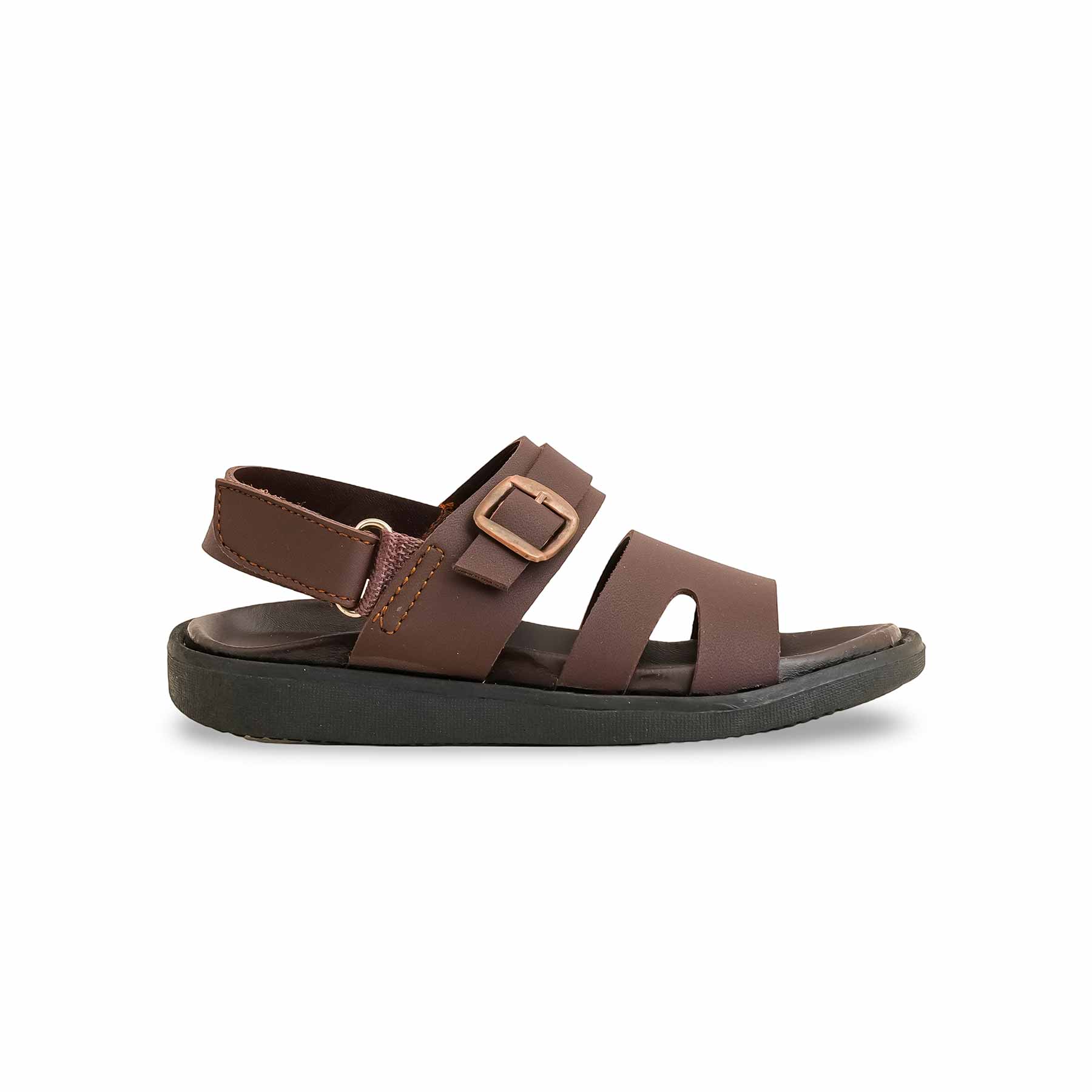 Boys Brown Formal Sandal KD9957 - Image 2