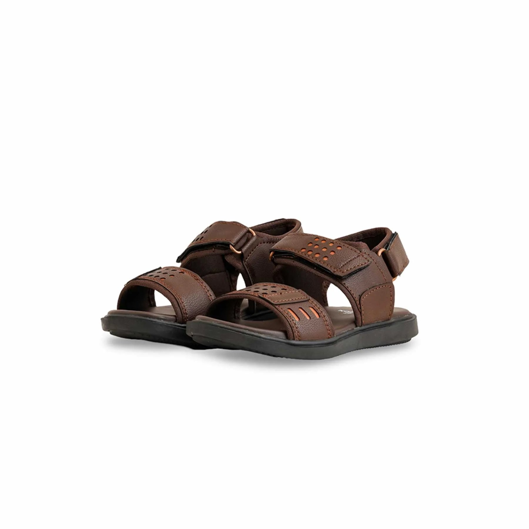 Boys Brown Formal Sandal KD9959 - Image 3