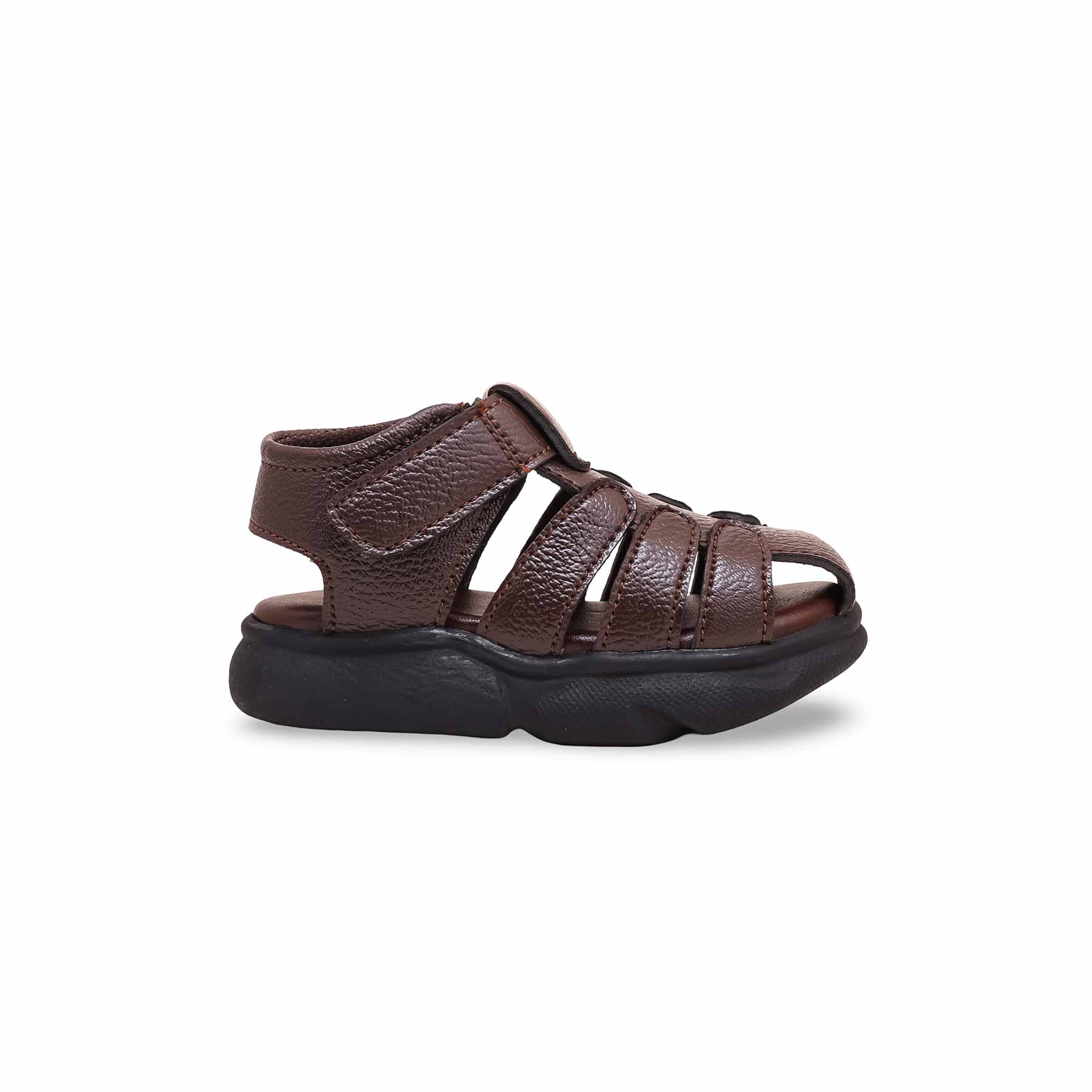 Boys Brown Formal Sandal KD9998 - Image 2