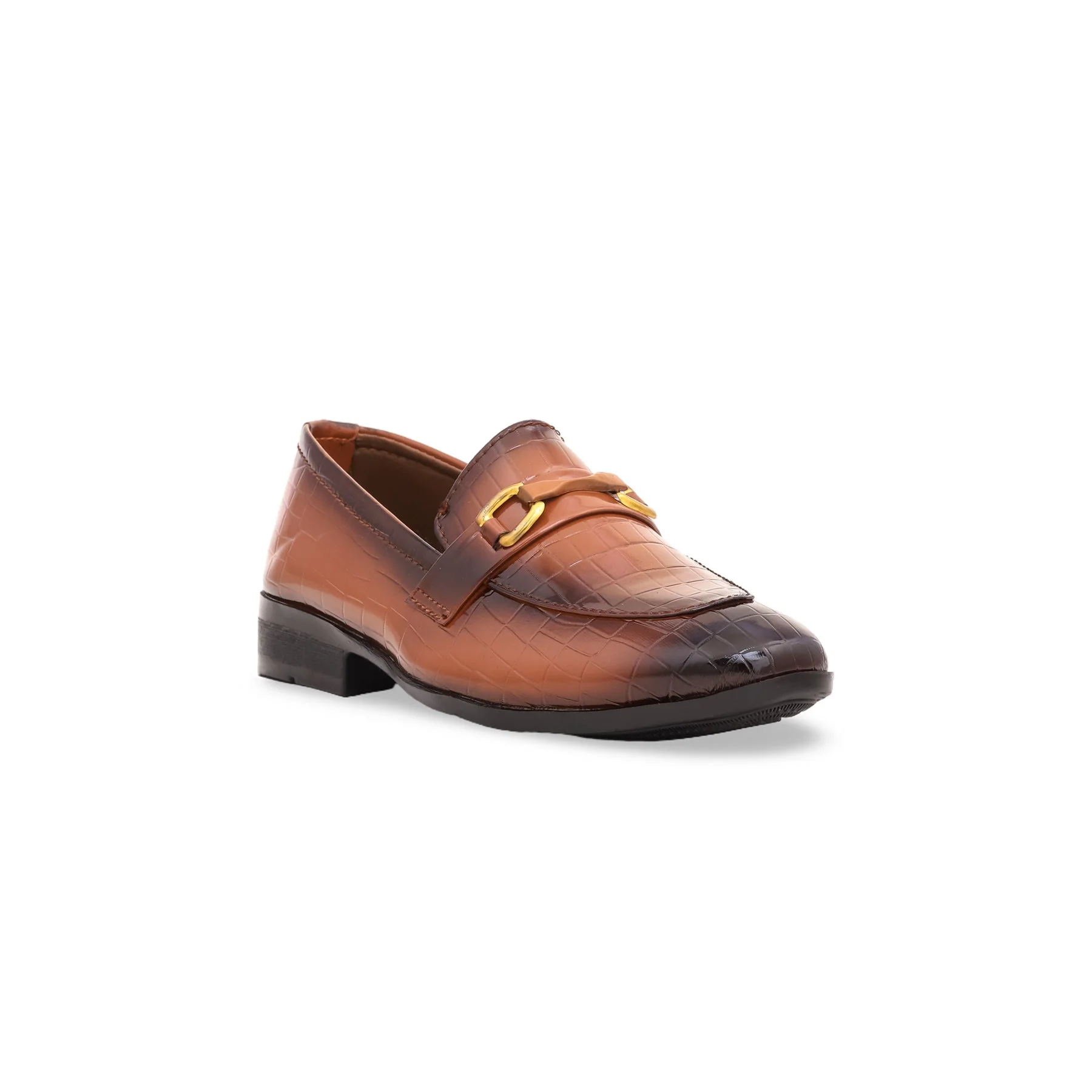 Boys Brown Formal Shoes KD0654 - Image 2