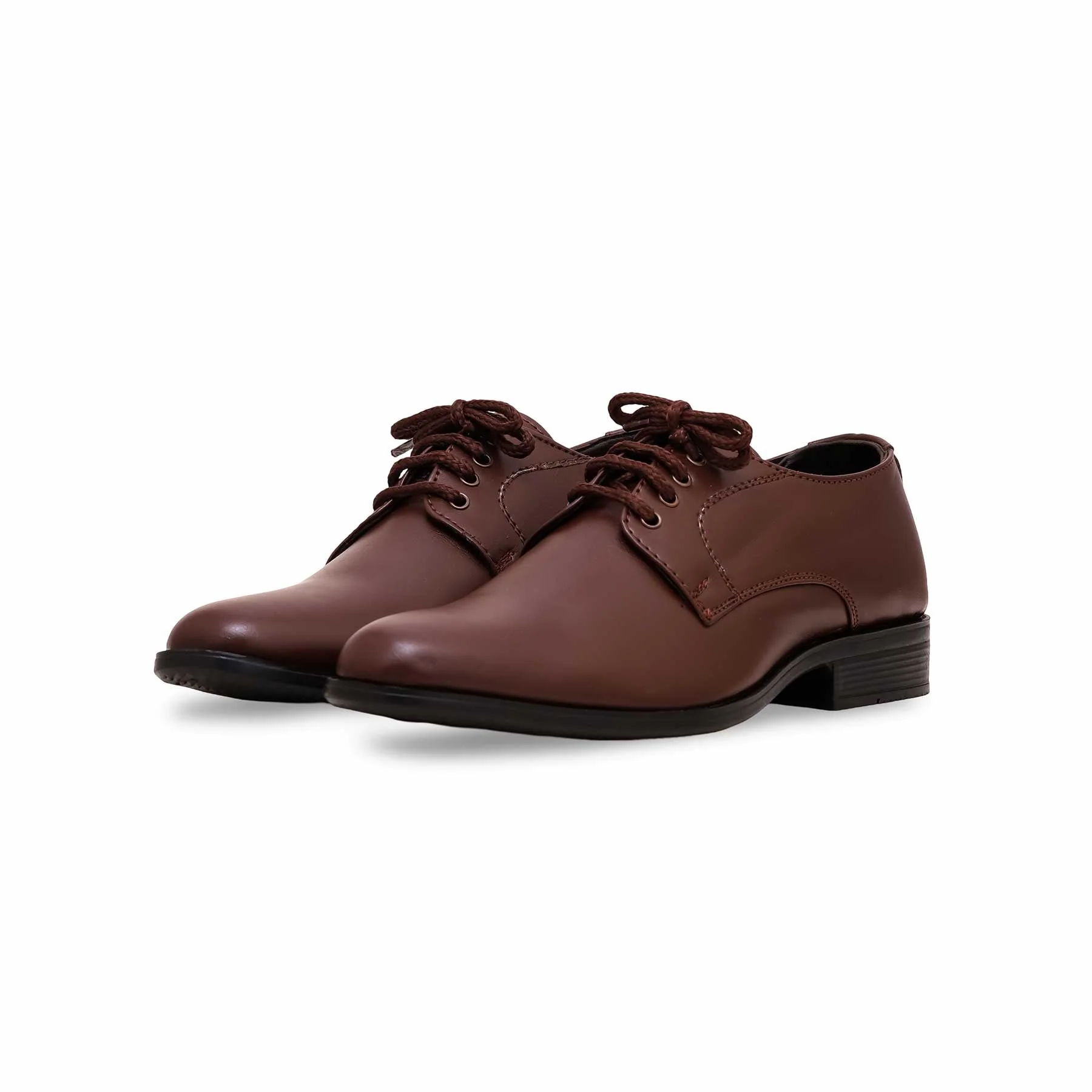Boys Brown Formal Shoes KD2213 - Image 3