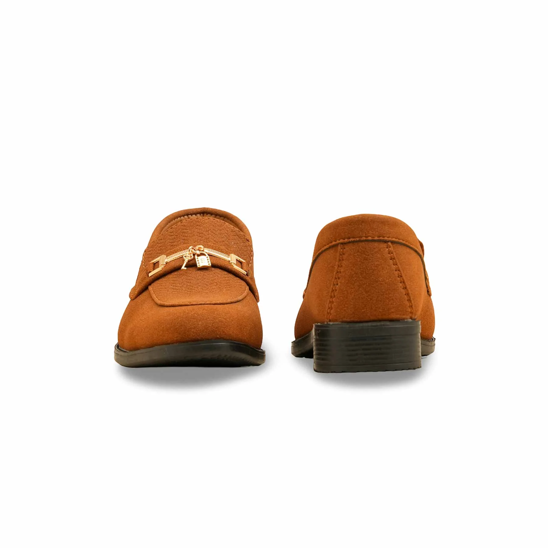 Boys Brown Formal Shoes KD2496 - Image 4