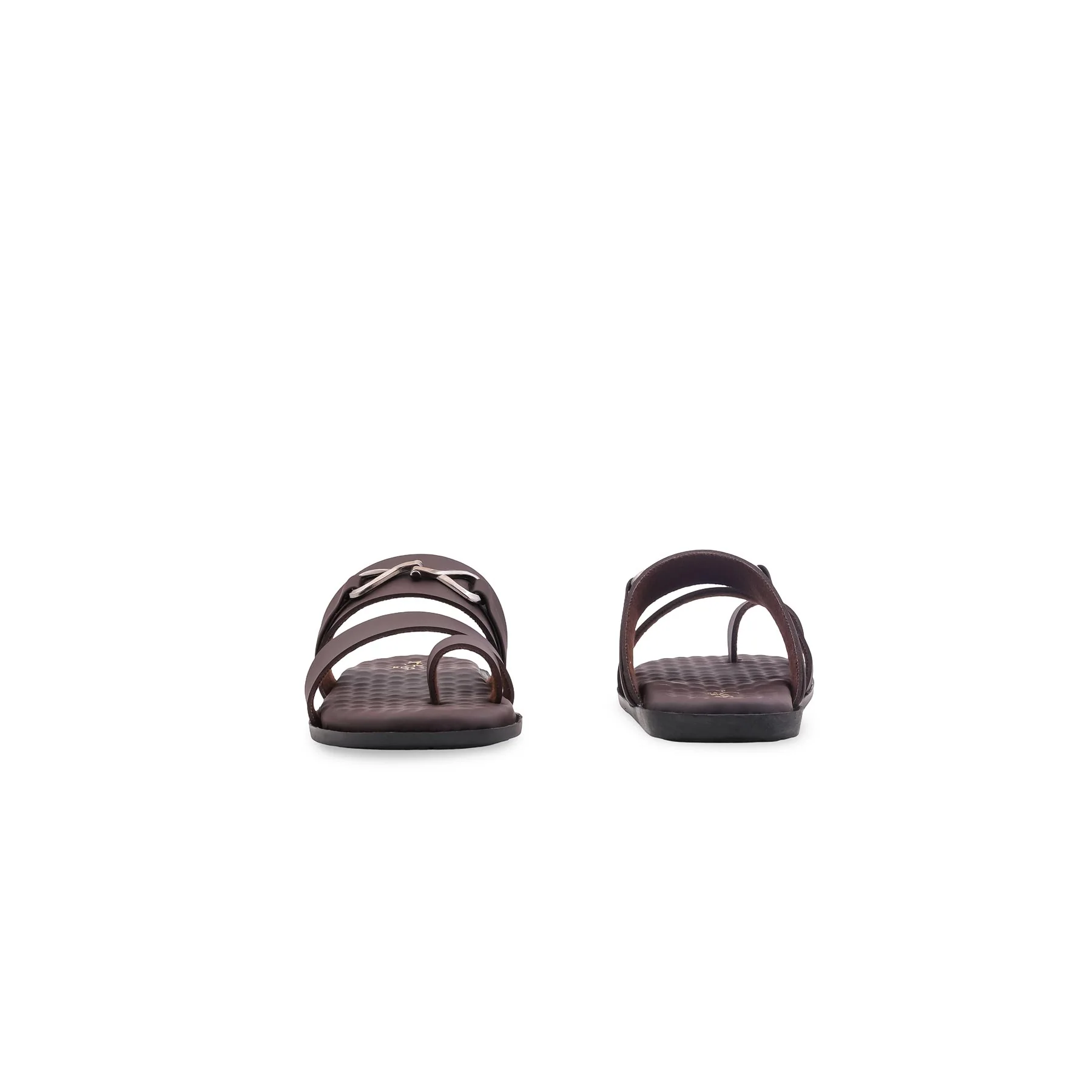 Boys Brown Formal Slipper KD2657 - Image 4