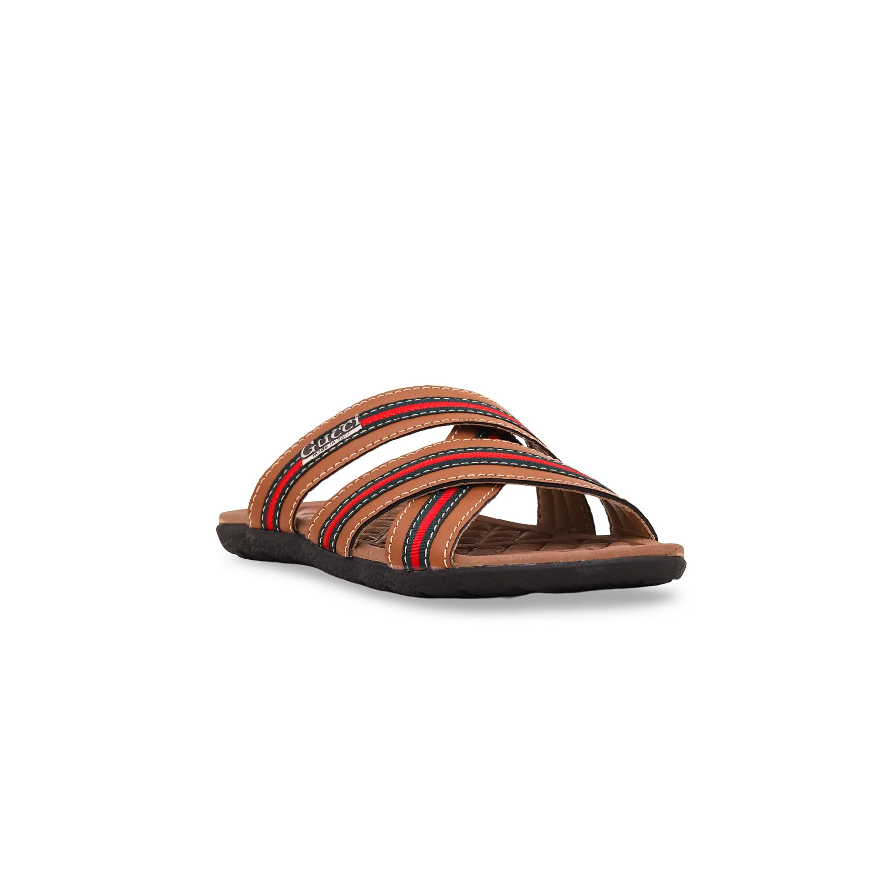 Boys Brown Formal Slipper KD4687 - Image 2