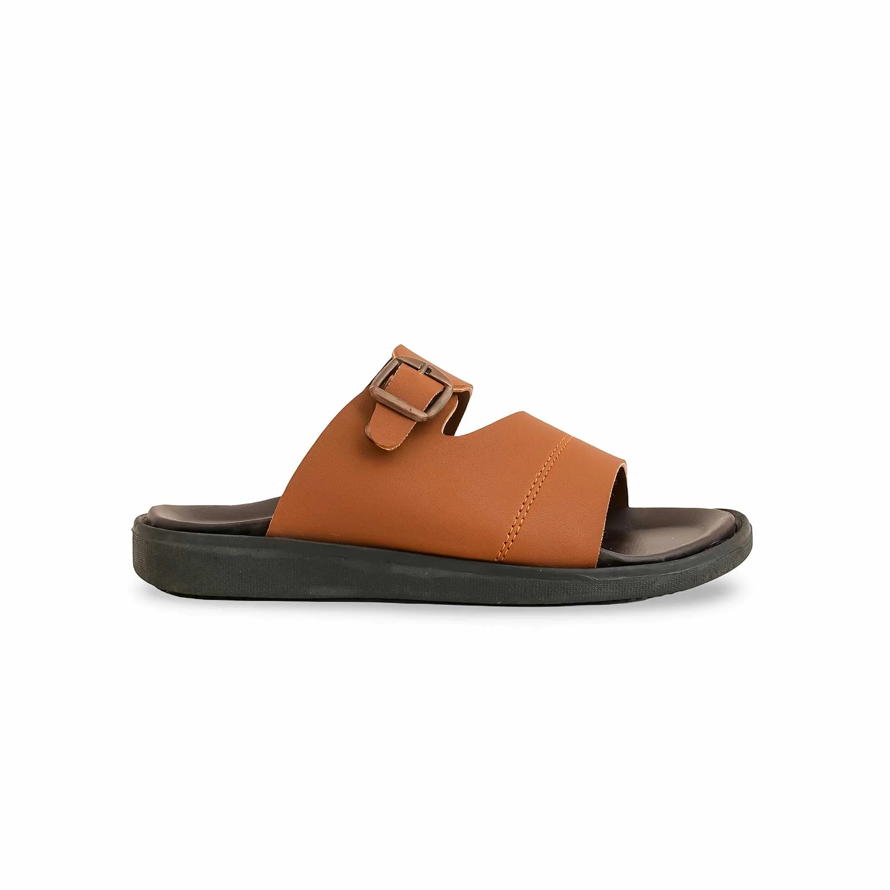 Boys Brown Formal Slipper KD4716 - Image 2