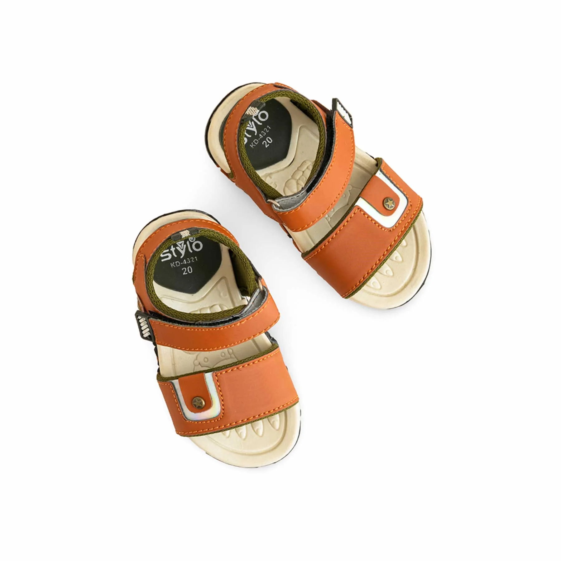 Boys Camel Formal Sandal KD4821 - Image 4