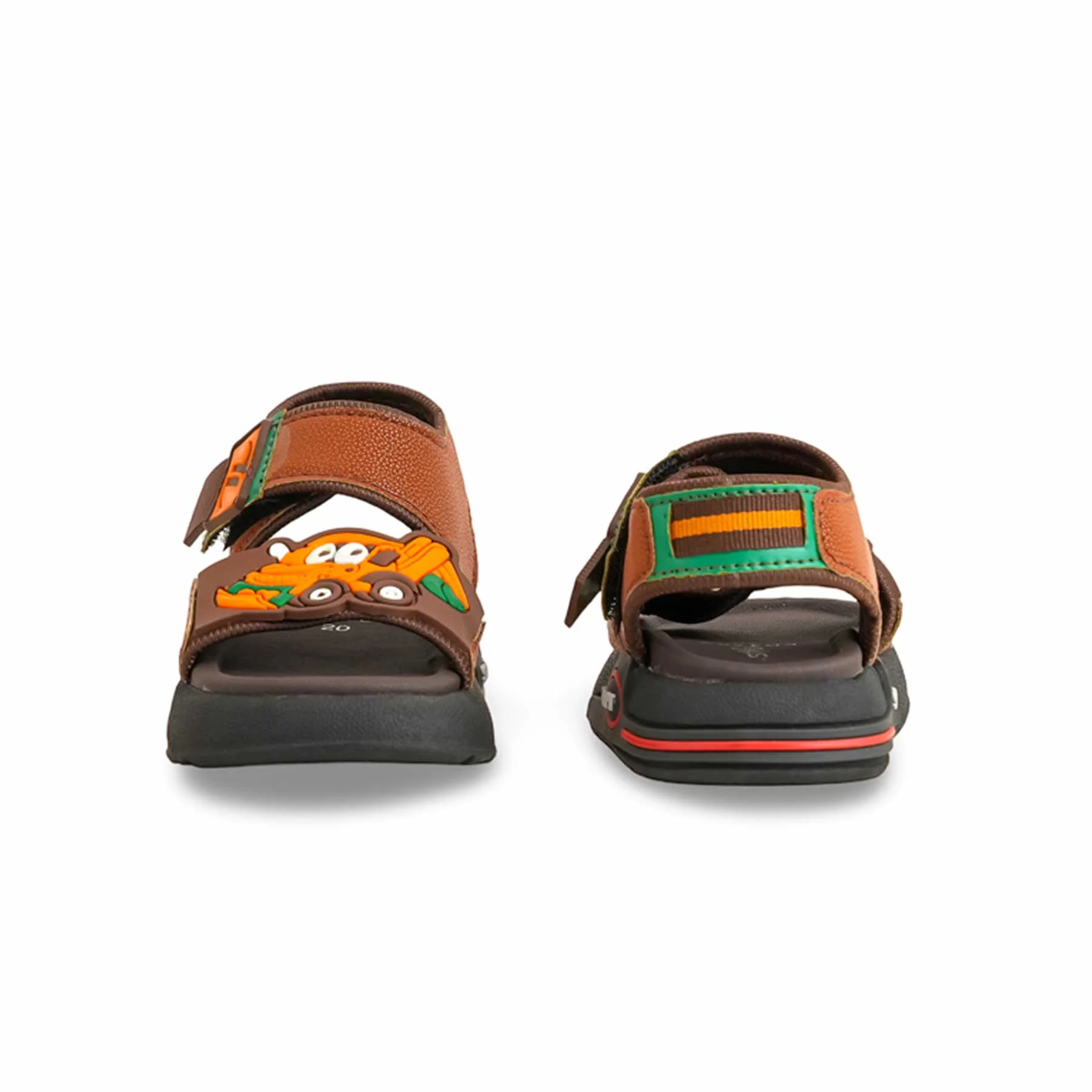 Boys Coffee Casual Sandal KD4763 - Image 4