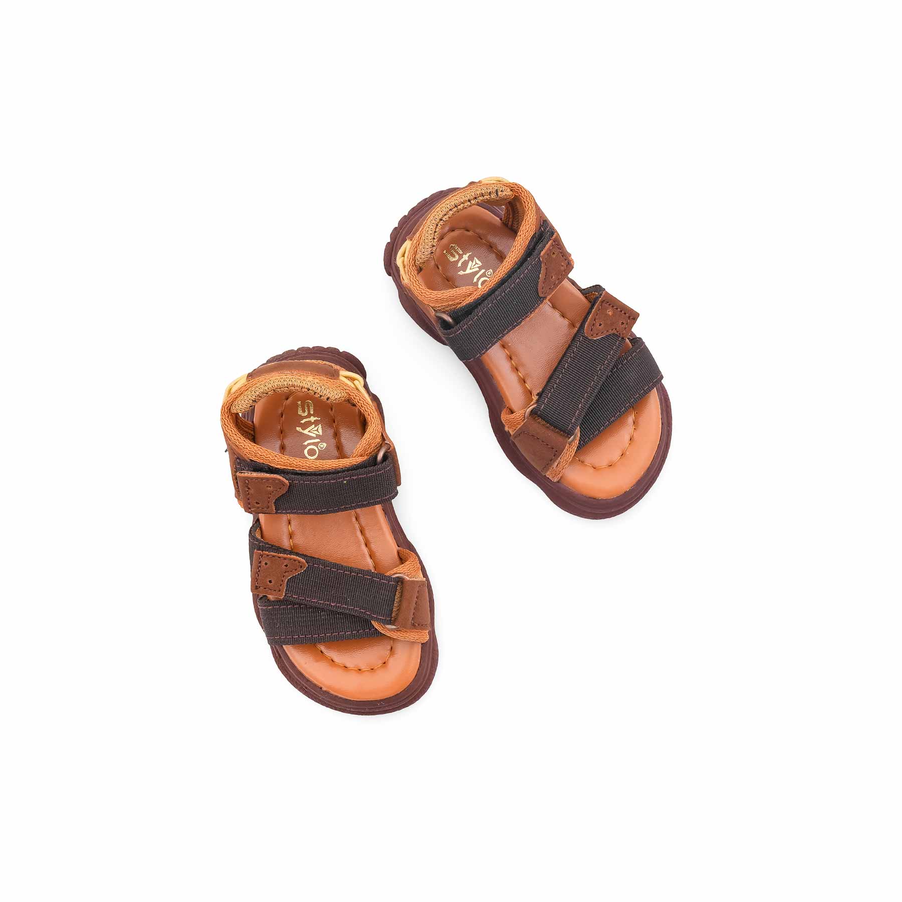 Boys Coffee Casual Sandal KD4971 - Image 5