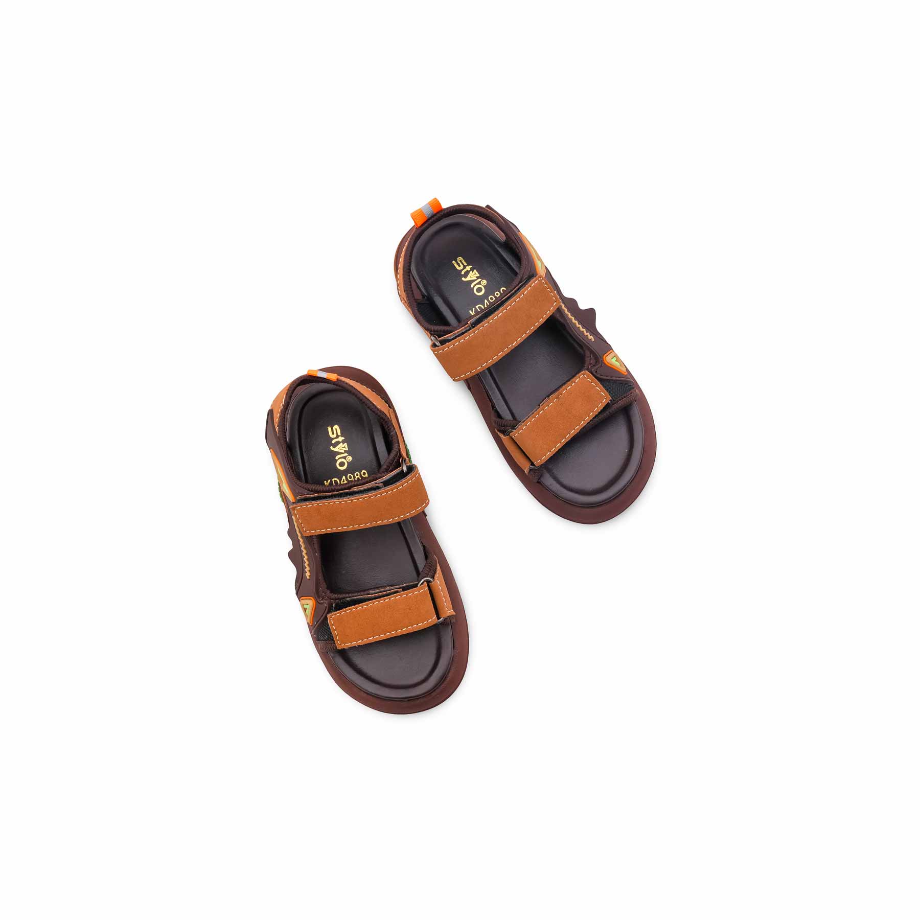 Boys Coffee Casual Sandal KD4989 - Image 6