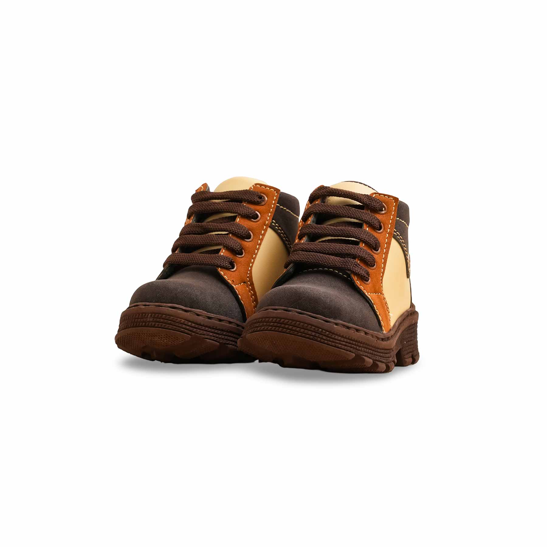 Boys Coffee Formal Long Shoes KD8085 - Image 3