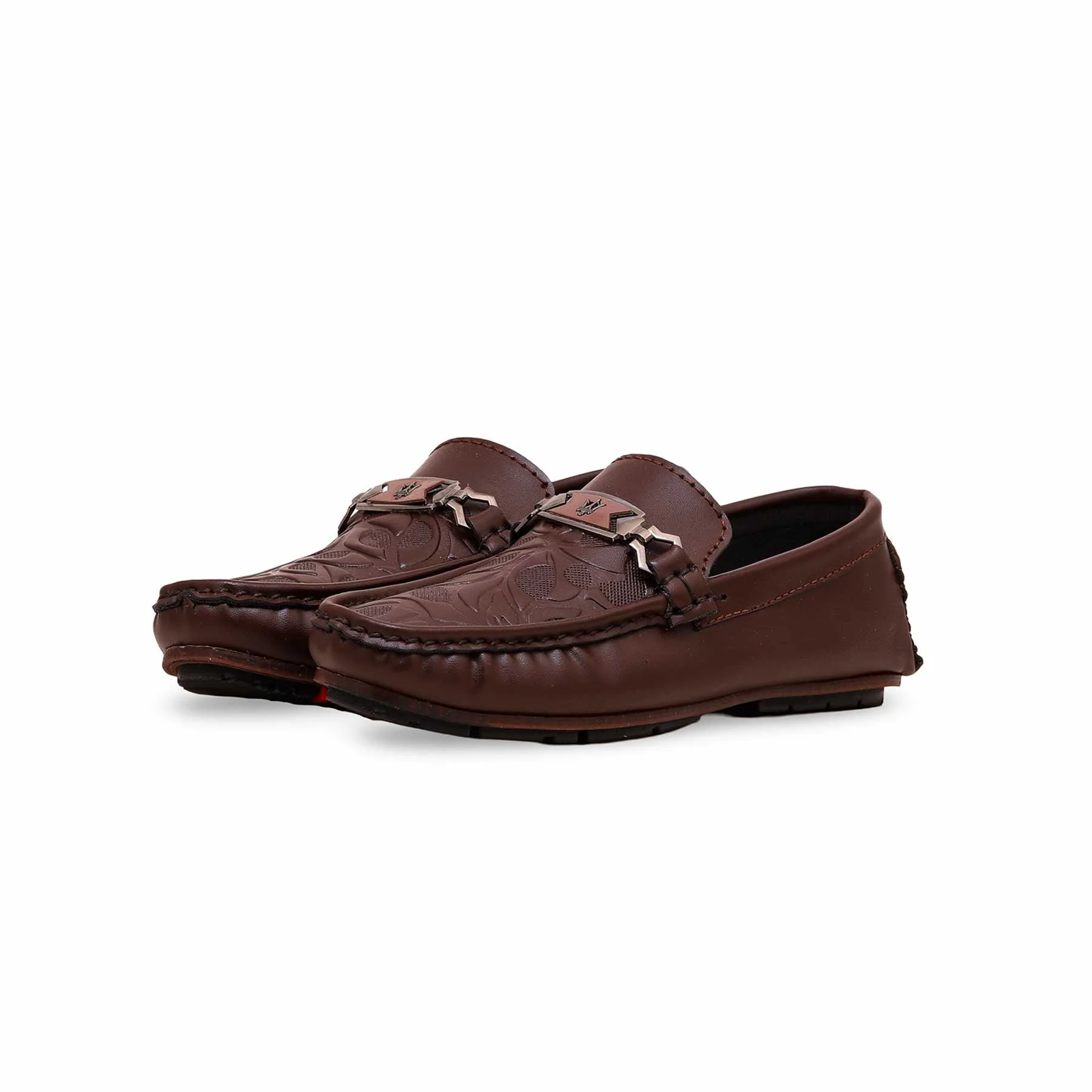 Boys Coffee Formal Moccasin KD0828 - Image 2