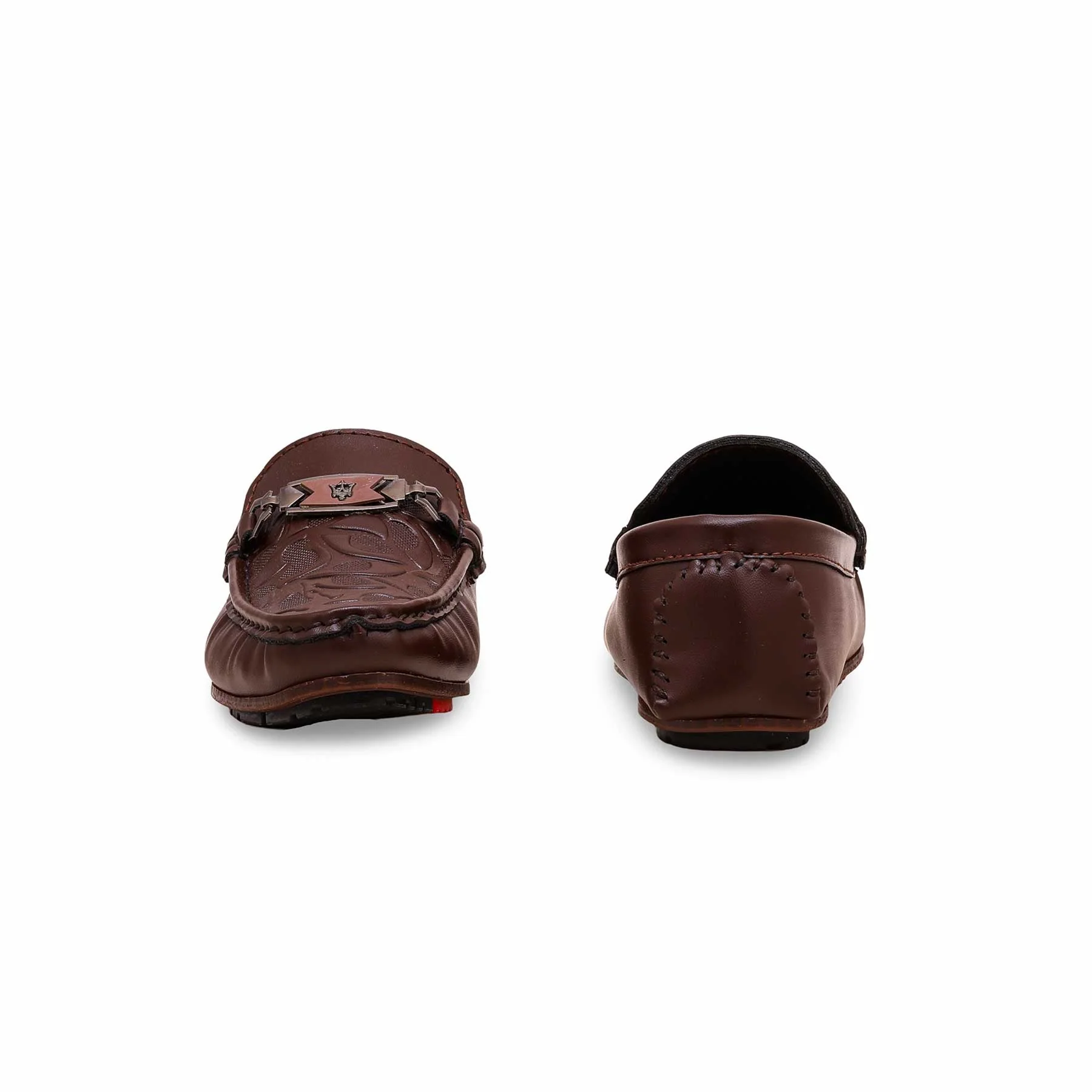 Boys Coffee Formal Moccasin KD0828 - Image 3