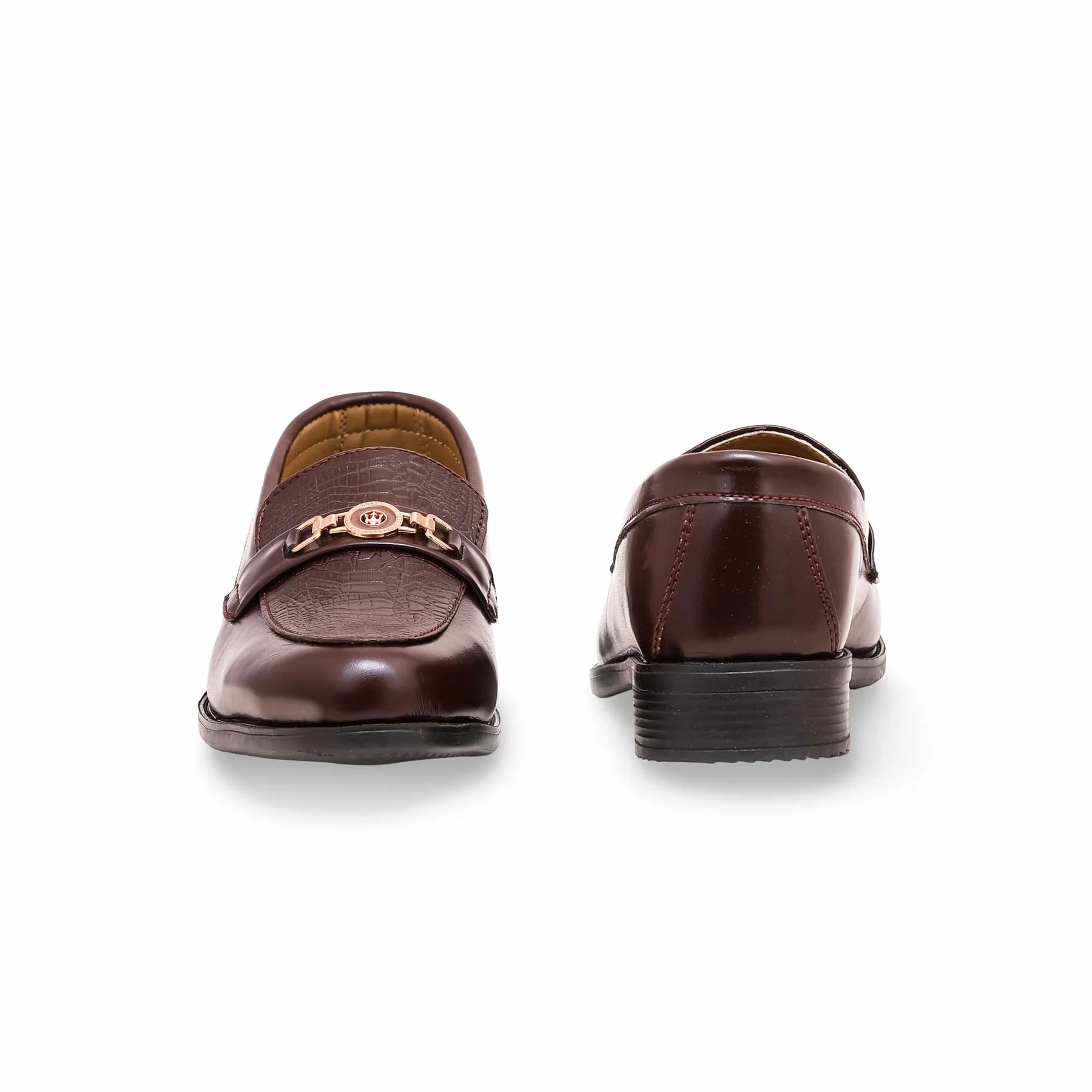 Boys Coffee Formal Moccasin KD2390 - Image 4