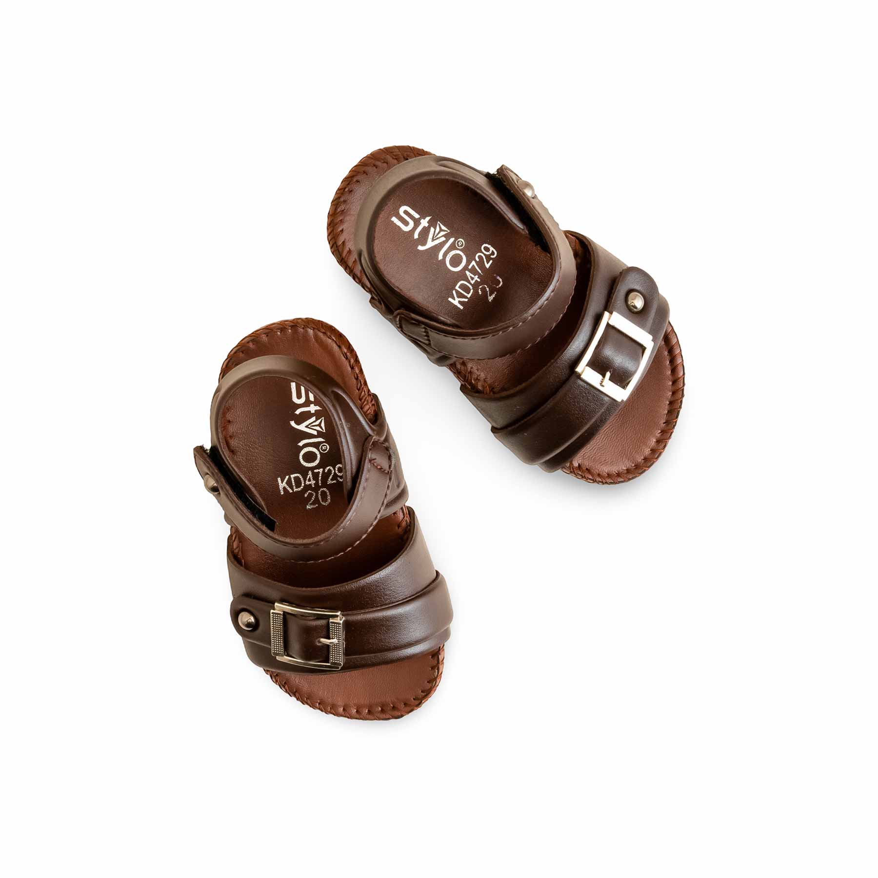 Boys Coffee Formal Sandal KD4729 - Image 5