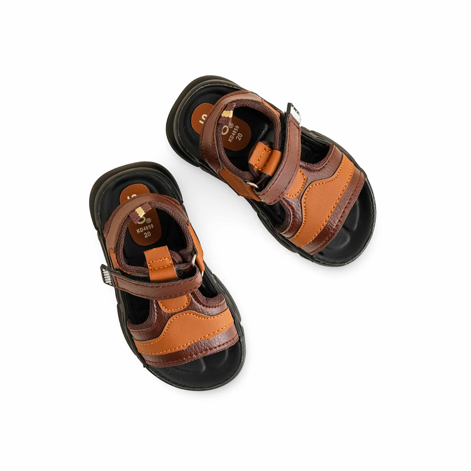 Boys Coffee Formal Sandal KD4859 - Image 5