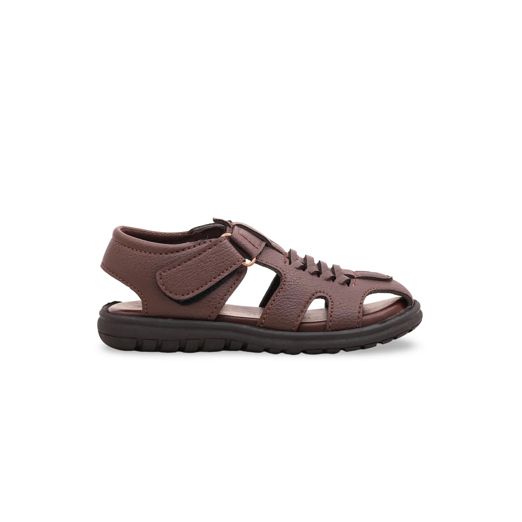 Boys Coffee Formal Sandal KD9569 - Image 2
