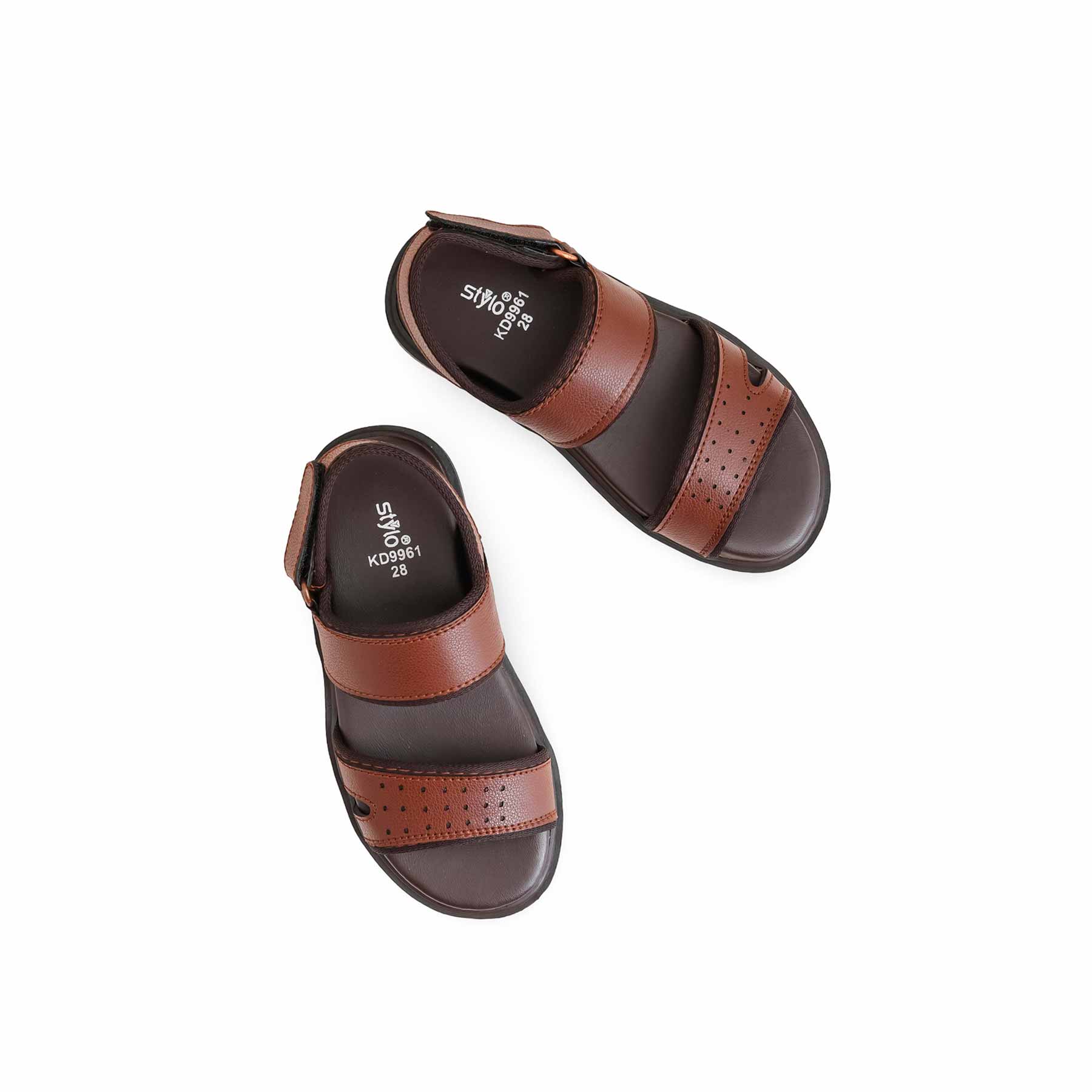 Boys Coffee Formal Sandal KD9961 - Image 5