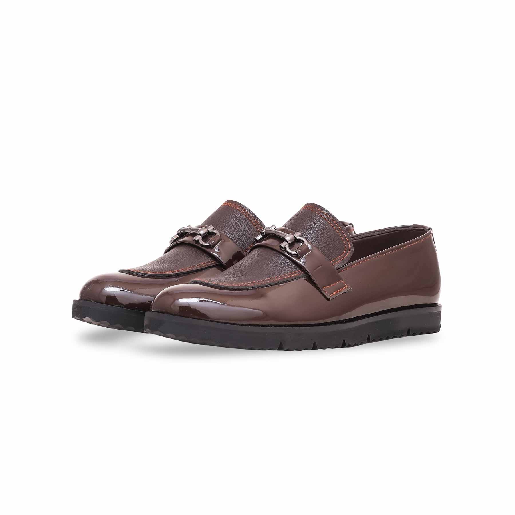 Boys Coffee Formal Shoes KD0884 - Image 2