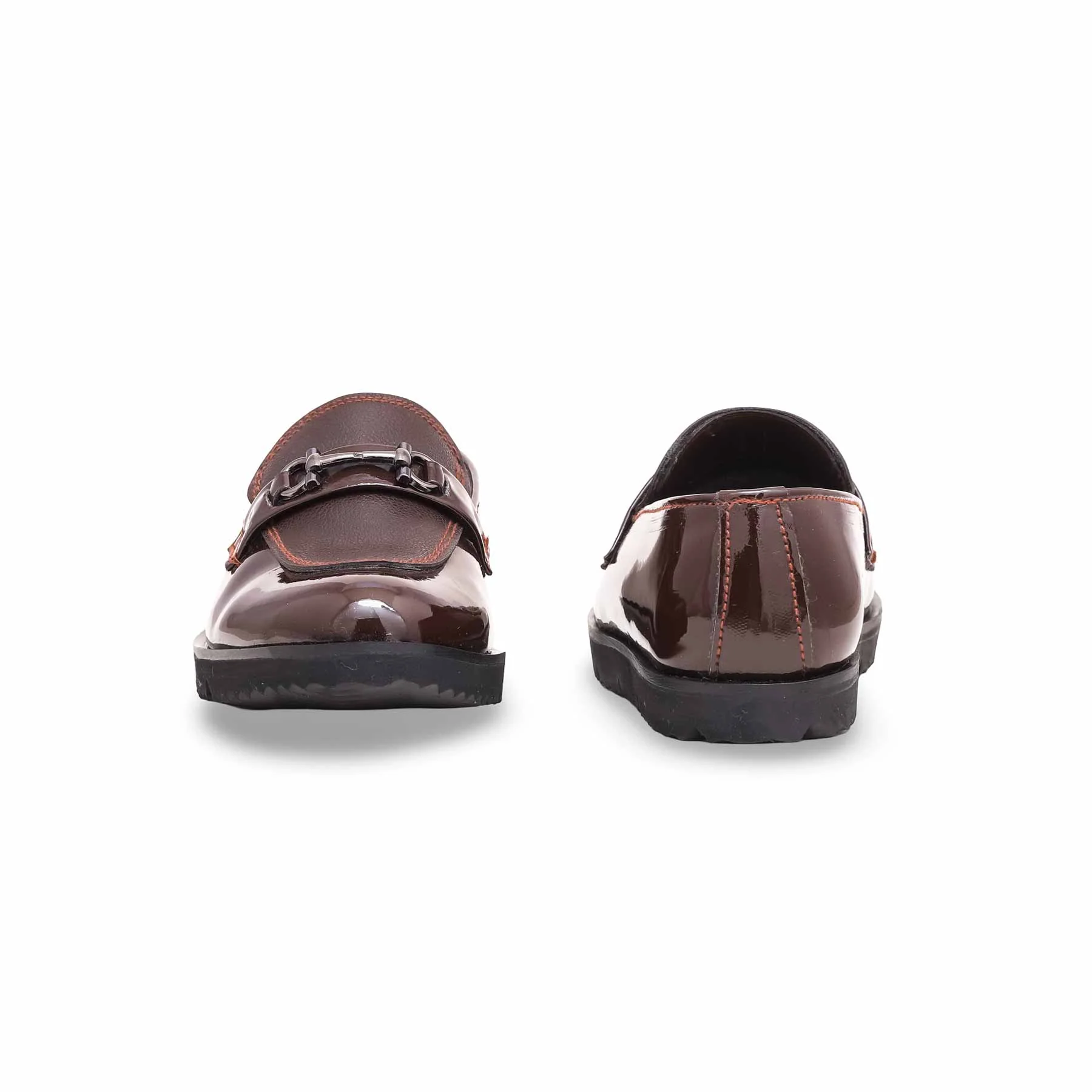 Boys Coffee Formal Shoes KD0884 - Image 3