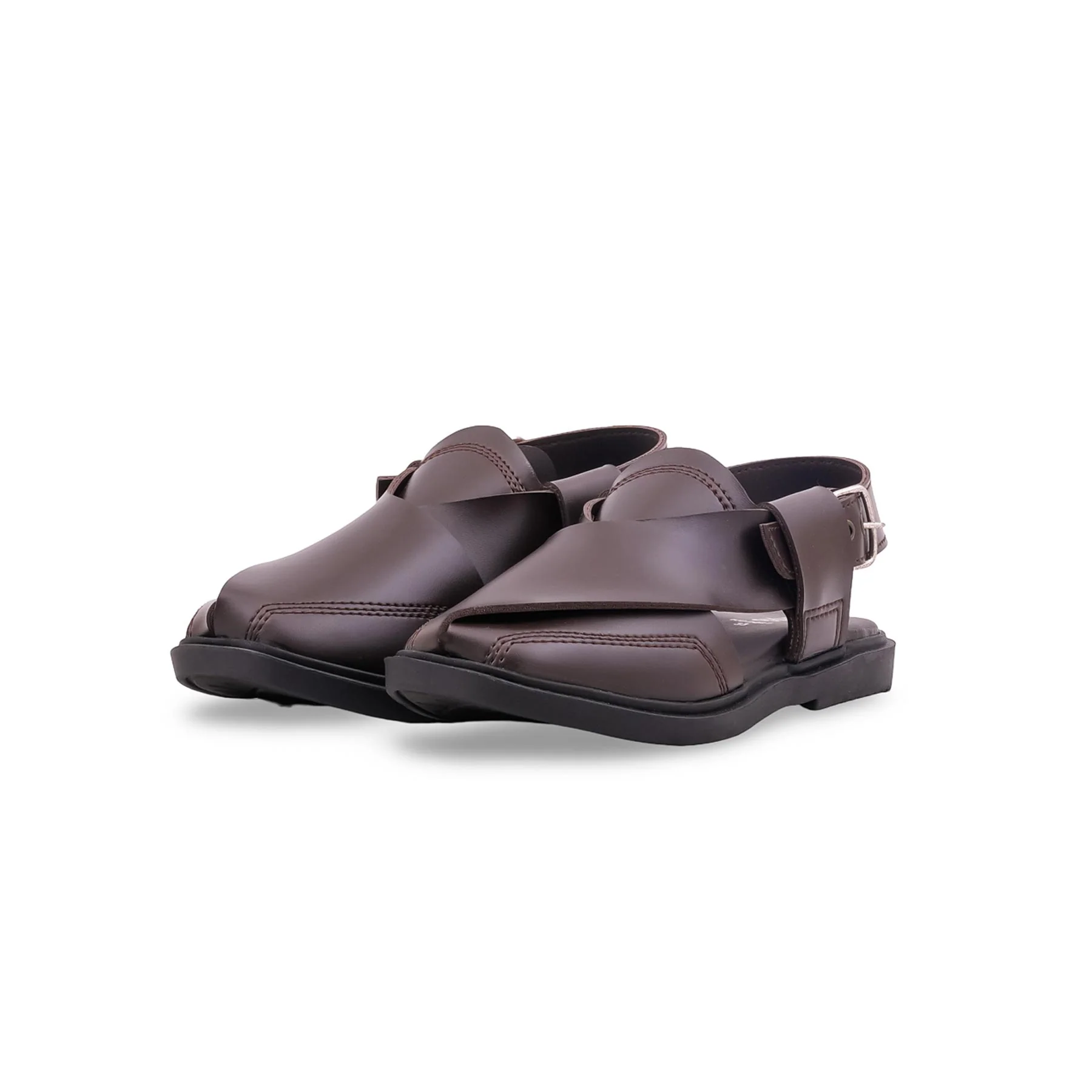 Boys Coffee Peshawari Chappal KD2660 - Image 3
