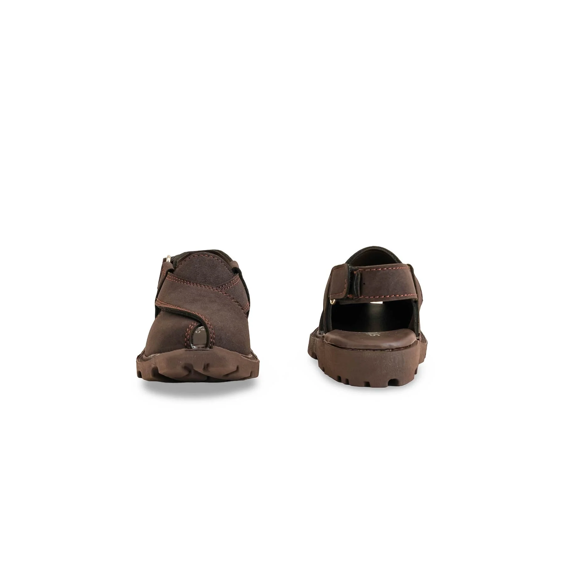 Boys Coffee Peshawari Chappal KD4780 - Image 4