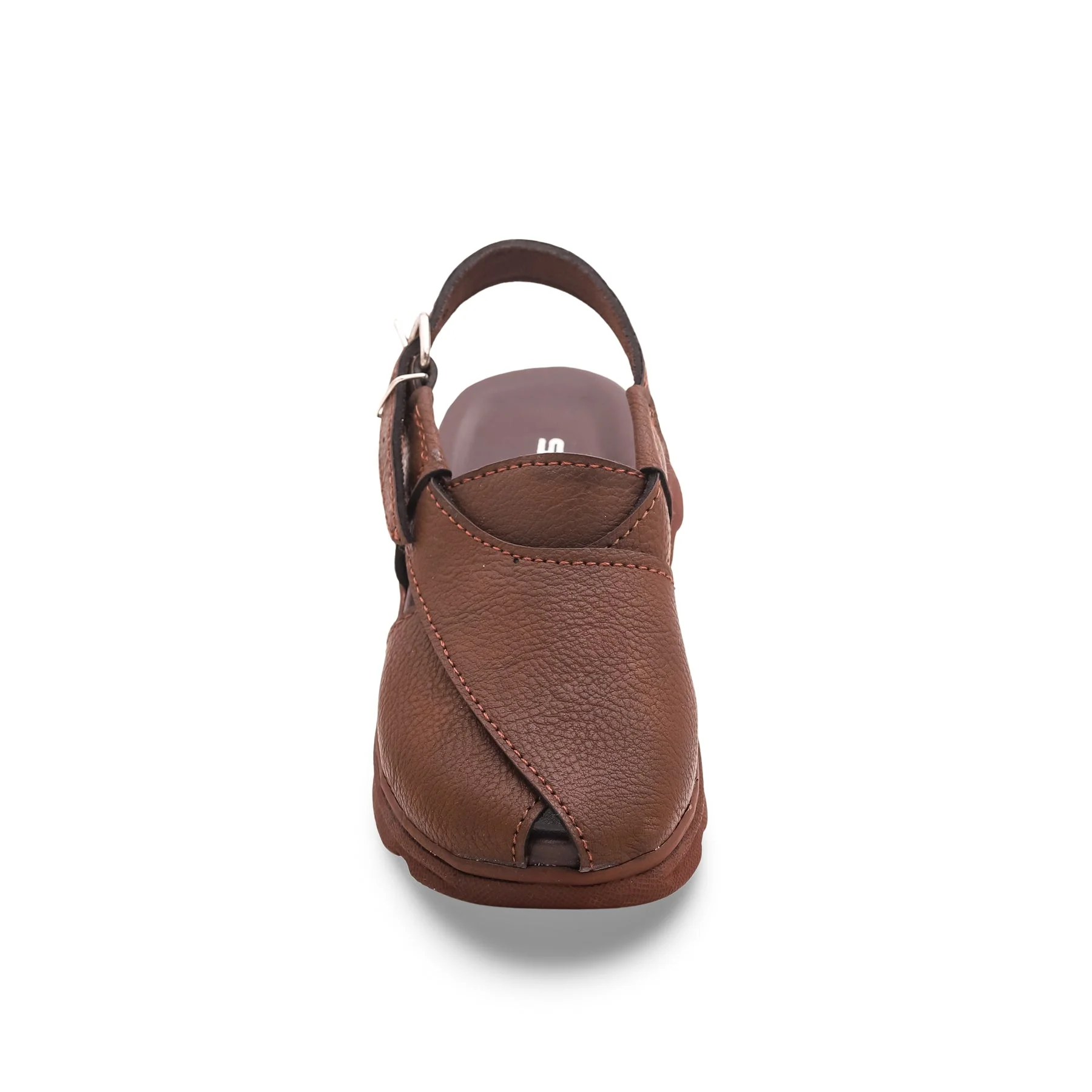 Boys Coffee Peshawari Chappal KD9456 - Image 3